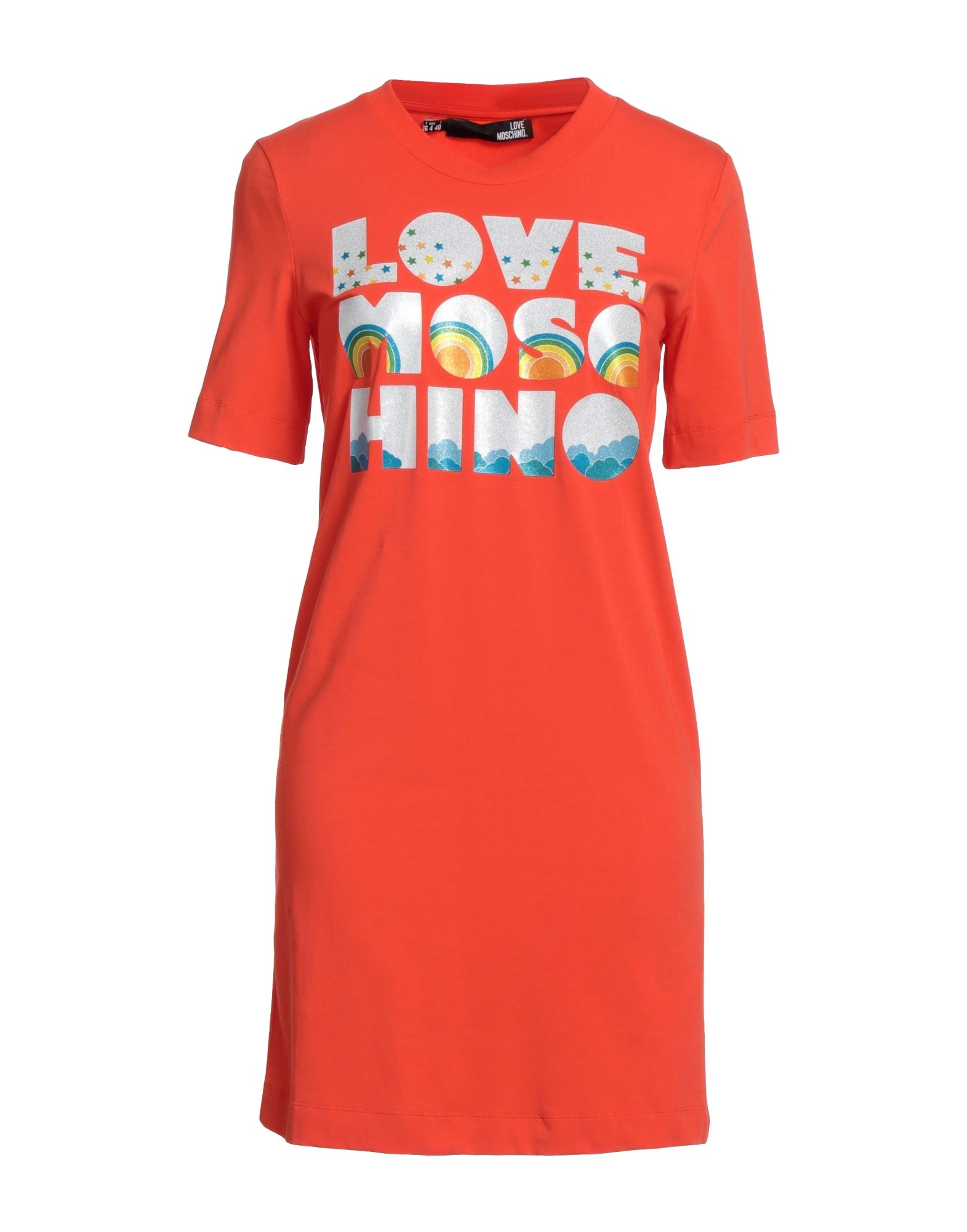 LOVE MOSCHINO Mini-kleid Damen Orange von LOVE MOSCHINO