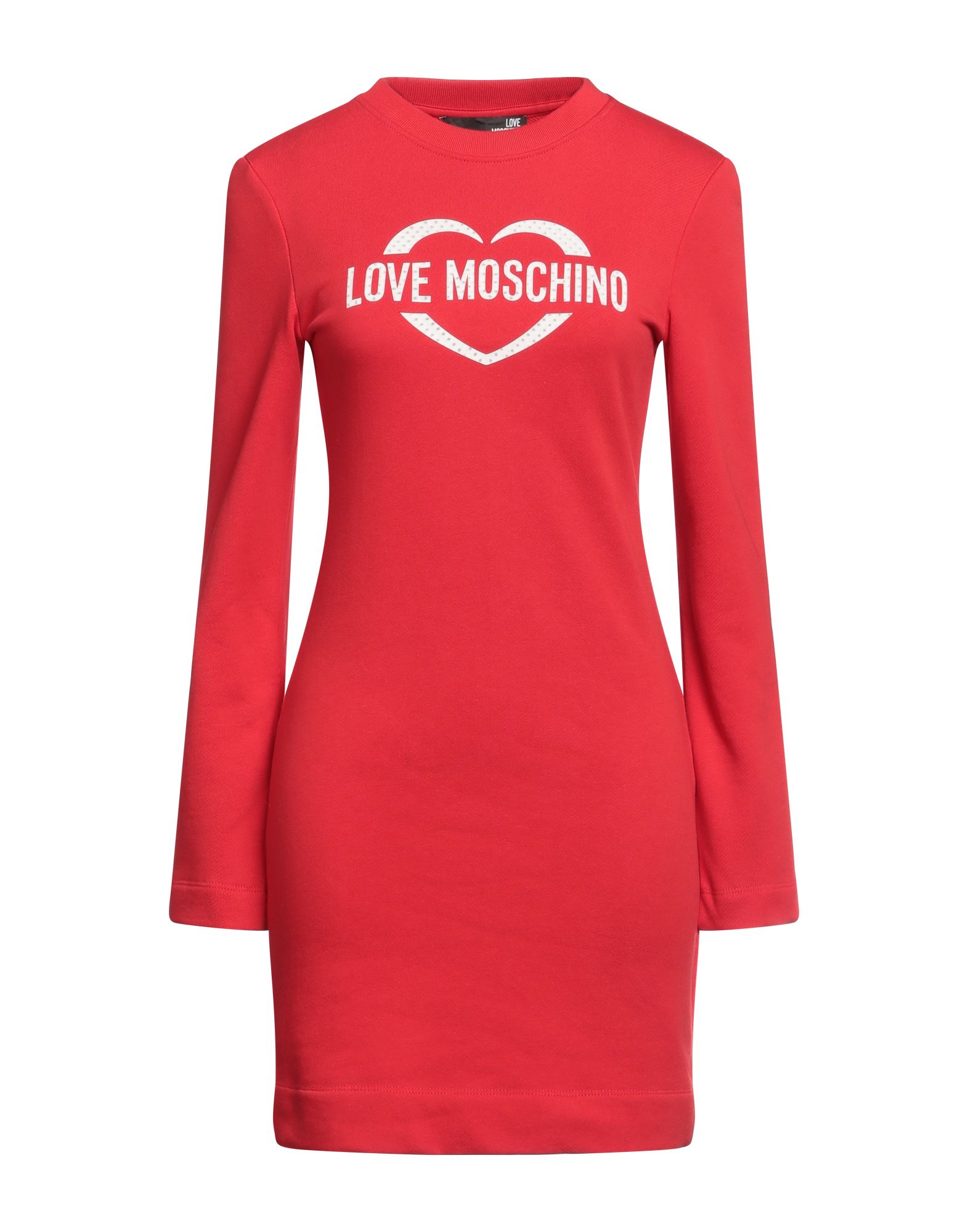 LOVE MOSCHINO Mini-kleid Damen Rot von LOVE MOSCHINO