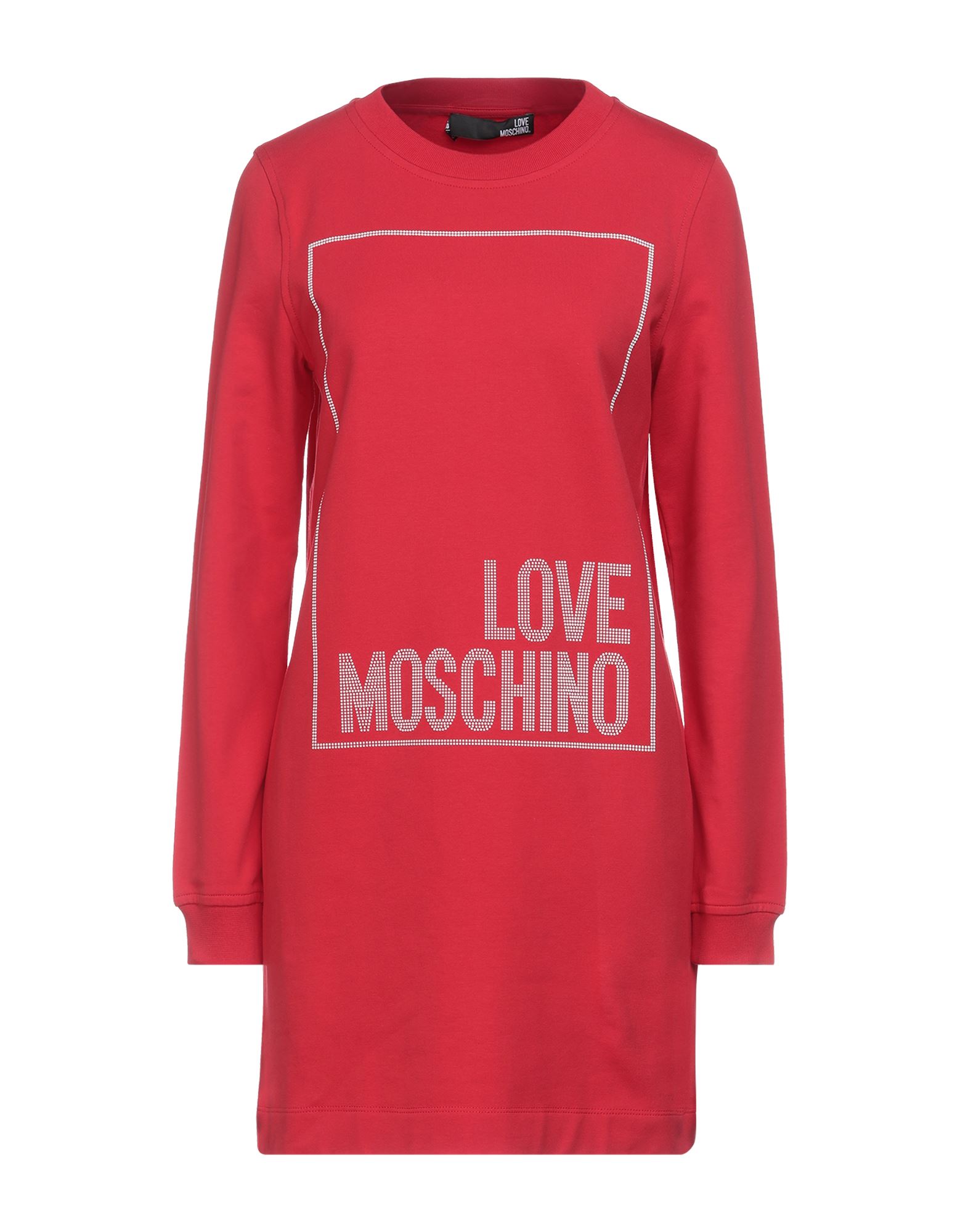 LOVE MOSCHINO Mini-kleid Damen Rot von LOVE MOSCHINO