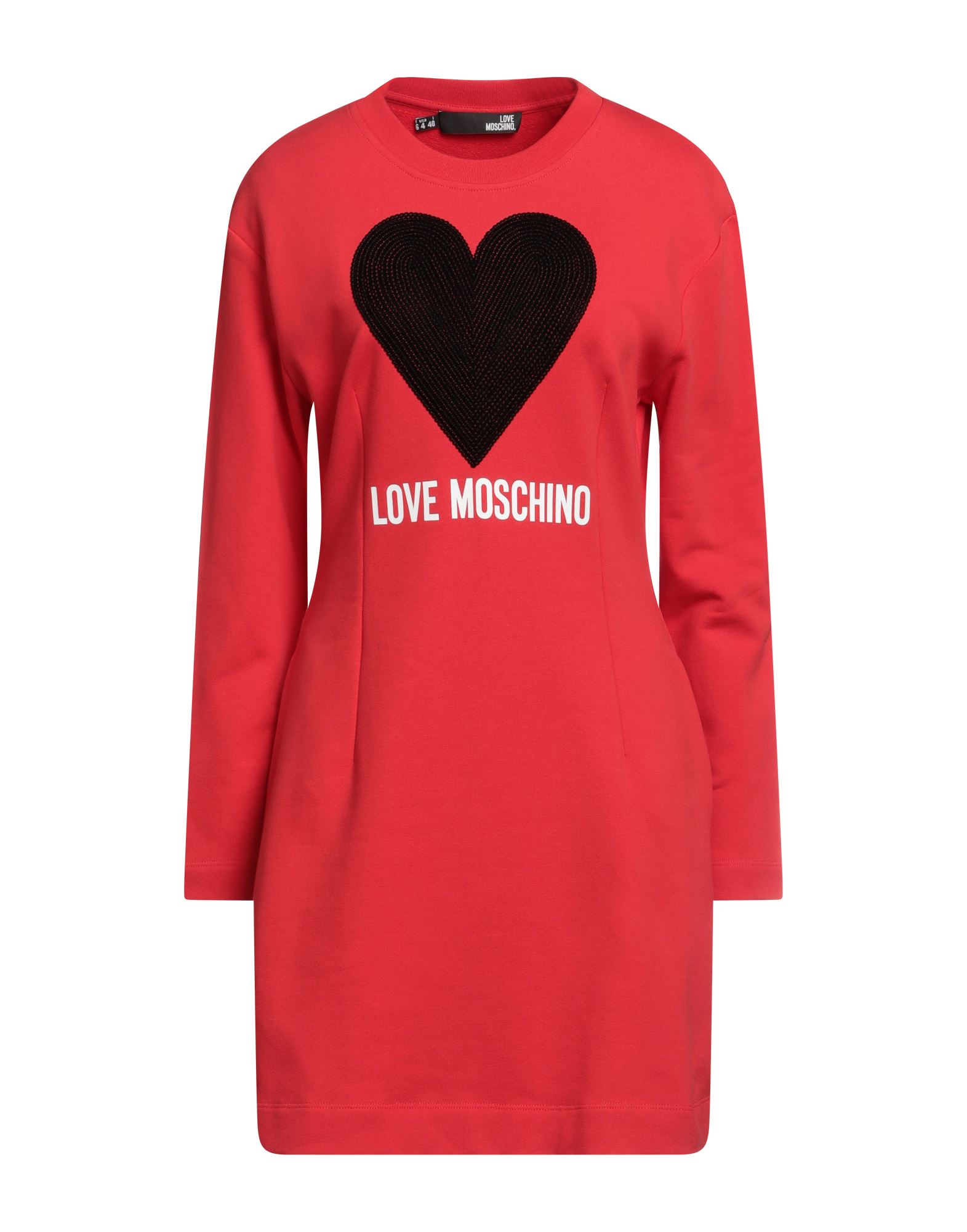 LOVE MOSCHINO Mini-kleid Damen Rot von LOVE MOSCHINO