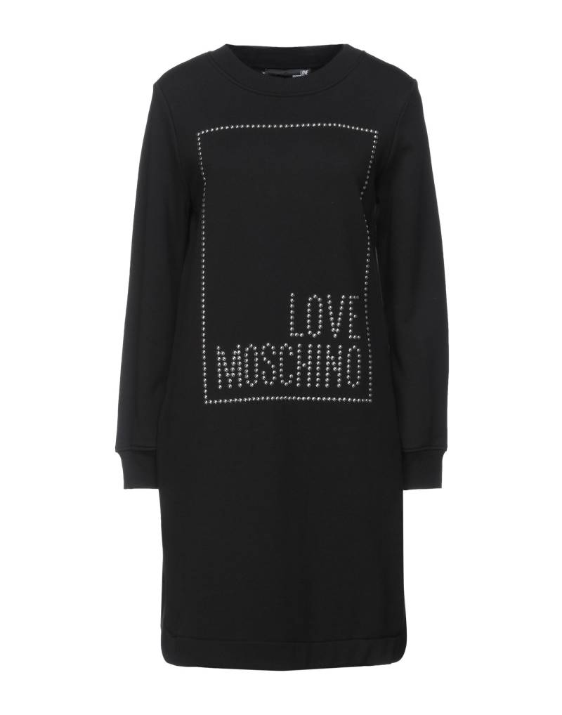 LOVE MOSCHINO Mini-kleid Damen Schwarz von LOVE MOSCHINO