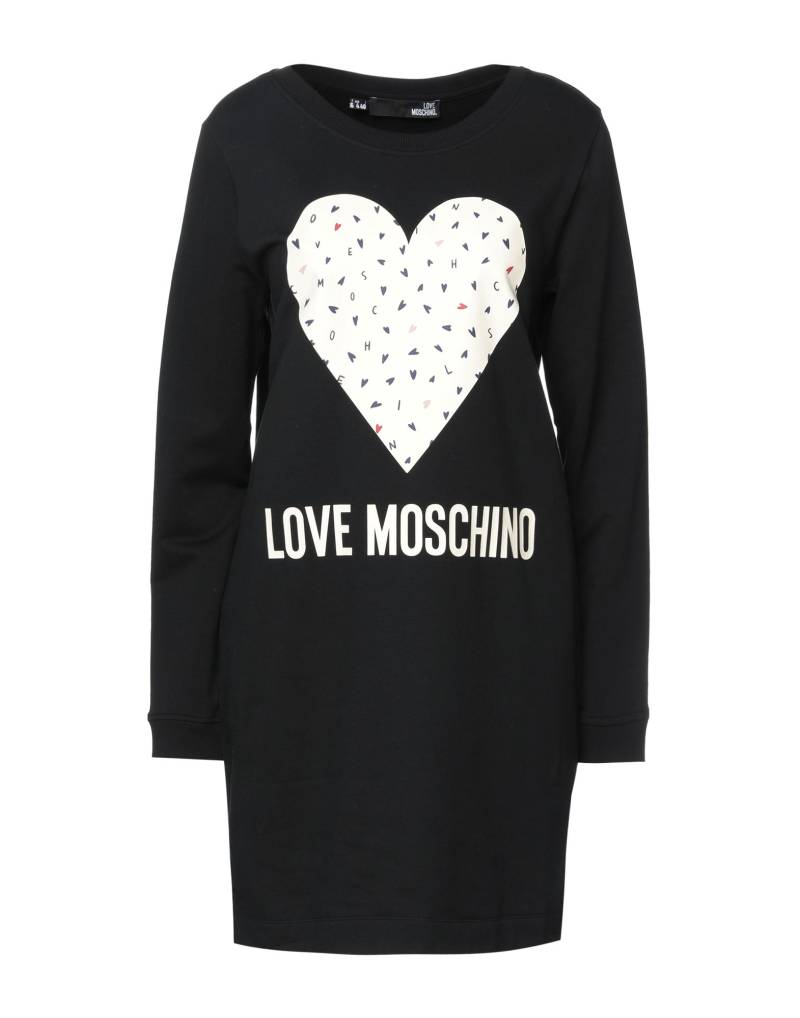 LOVE MOSCHINO Mini-kleid Damen Schwarz von LOVE MOSCHINO