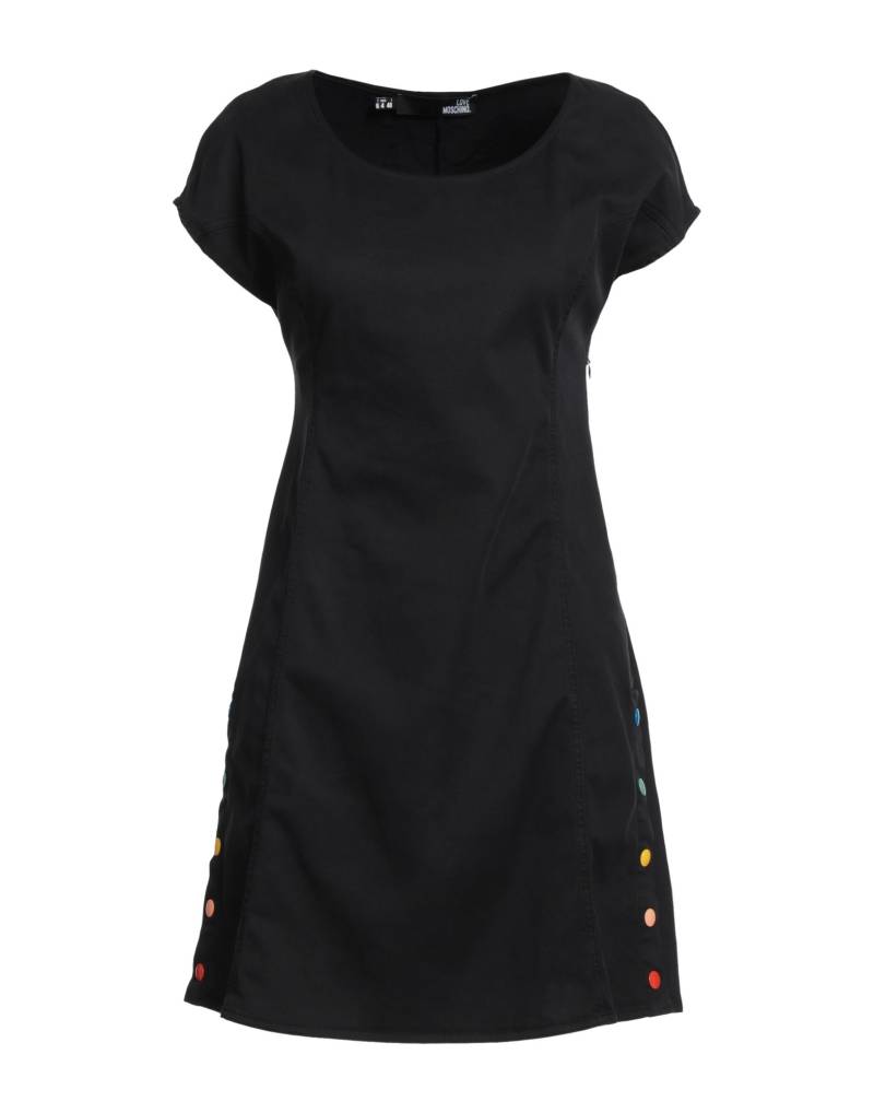 LOVE MOSCHINO Mini-kleid Damen Schwarz von LOVE MOSCHINO