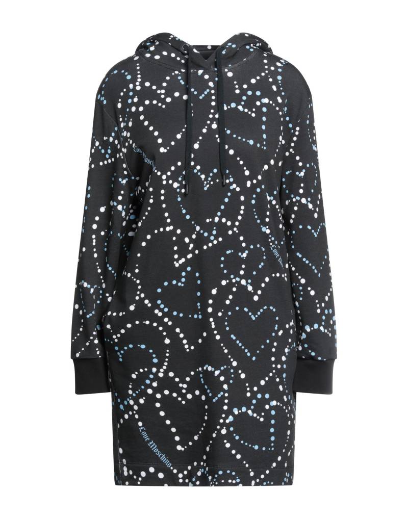 LOVE MOSCHINO Mini-kleid Damen Schwarz von LOVE MOSCHINO