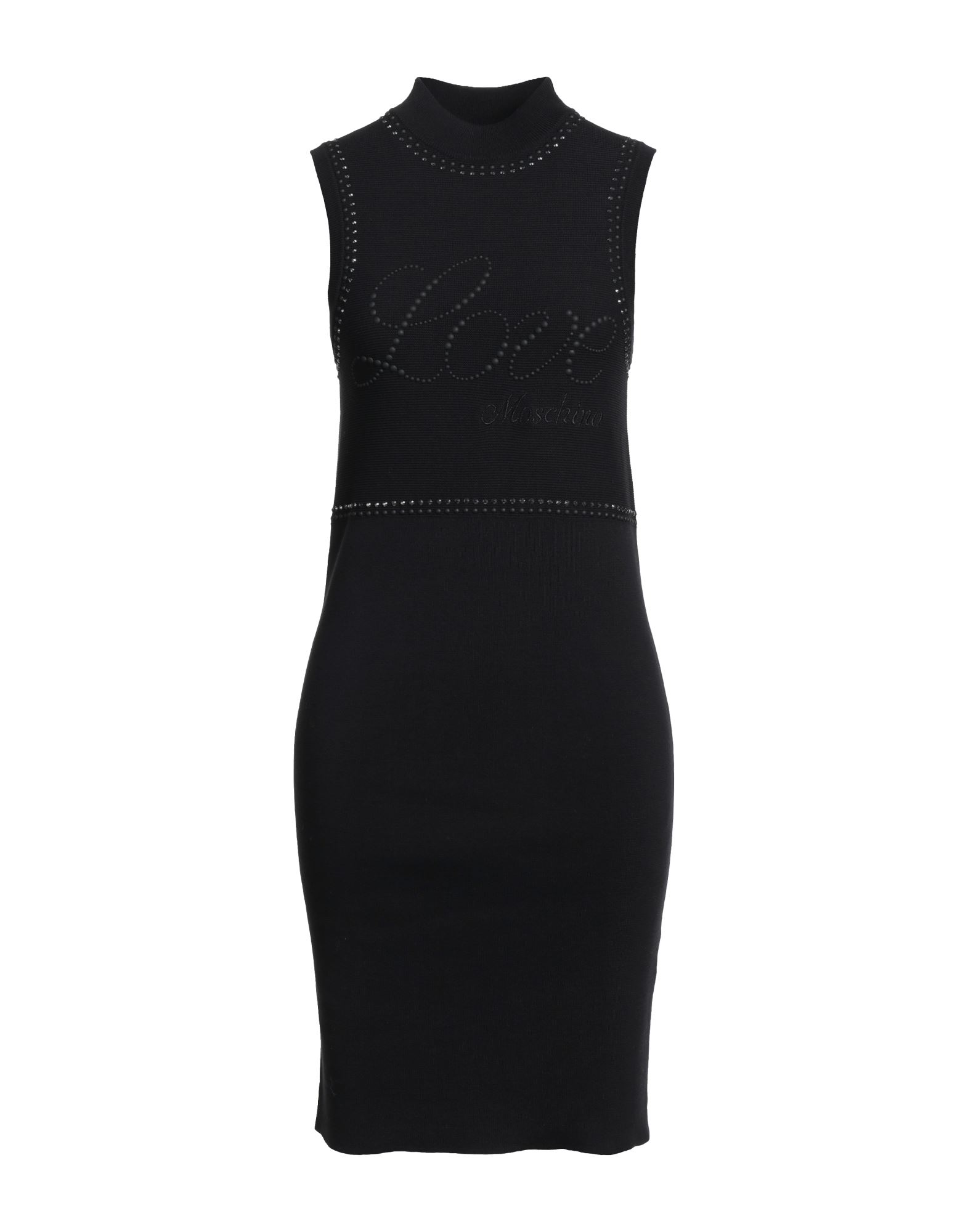 LOVE MOSCHINO Mini-kleid Damen Schwarz von LOVE MOSCHINO