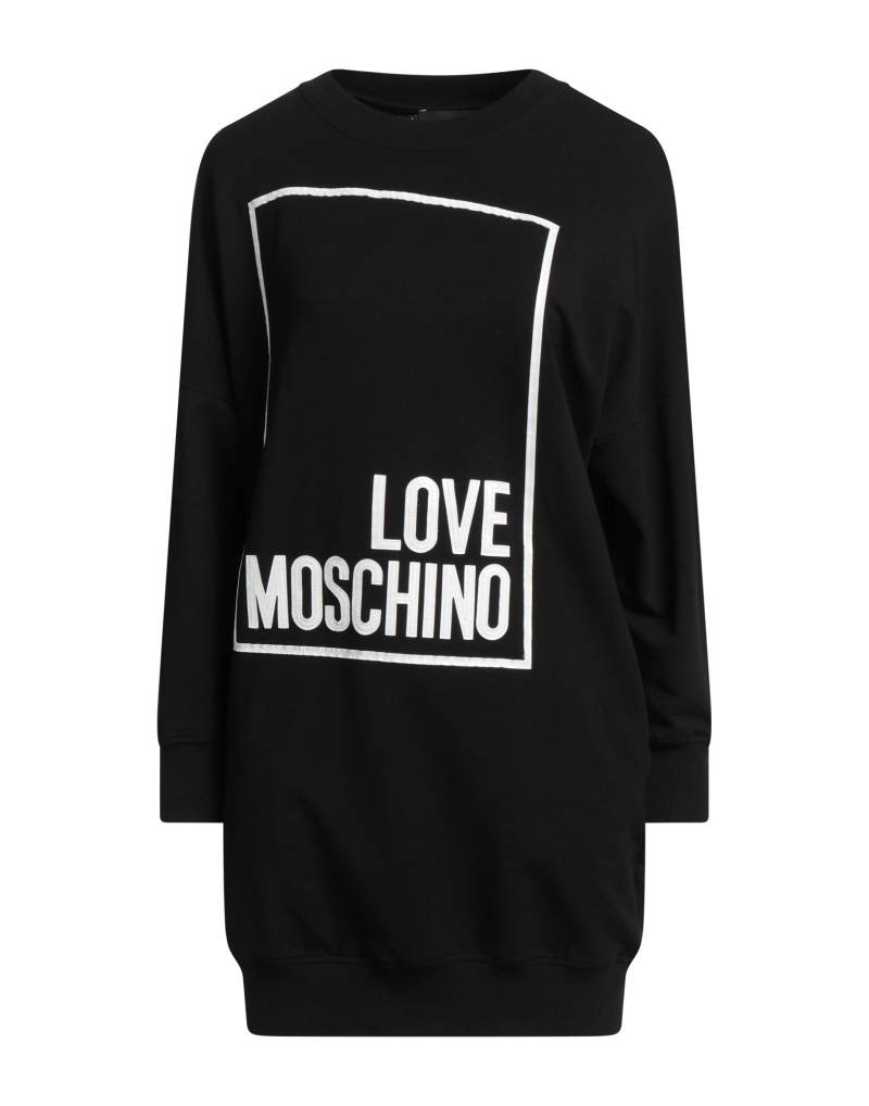 LOVE MOSCHINO Mini-kleid Damen Schwarz von LOVE MOSCHINO