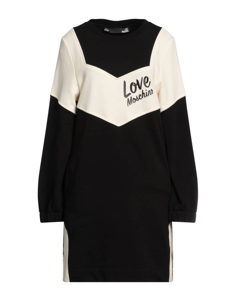 LOVE MOSCHINO Mini-kleid Damen Schwarz von LOVE MOSCHINO