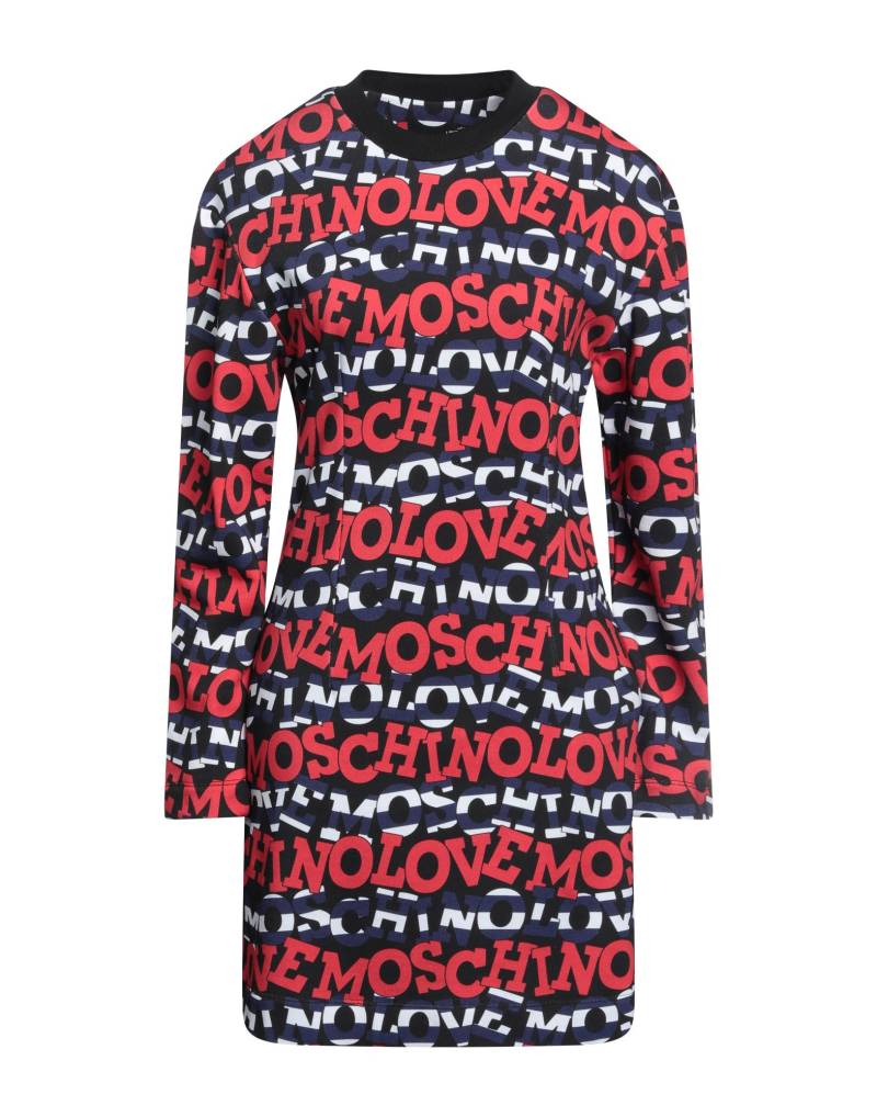 LOVE MOSCHINO Mini-kleid Damen Schwarz von LOVE MOSCHINO