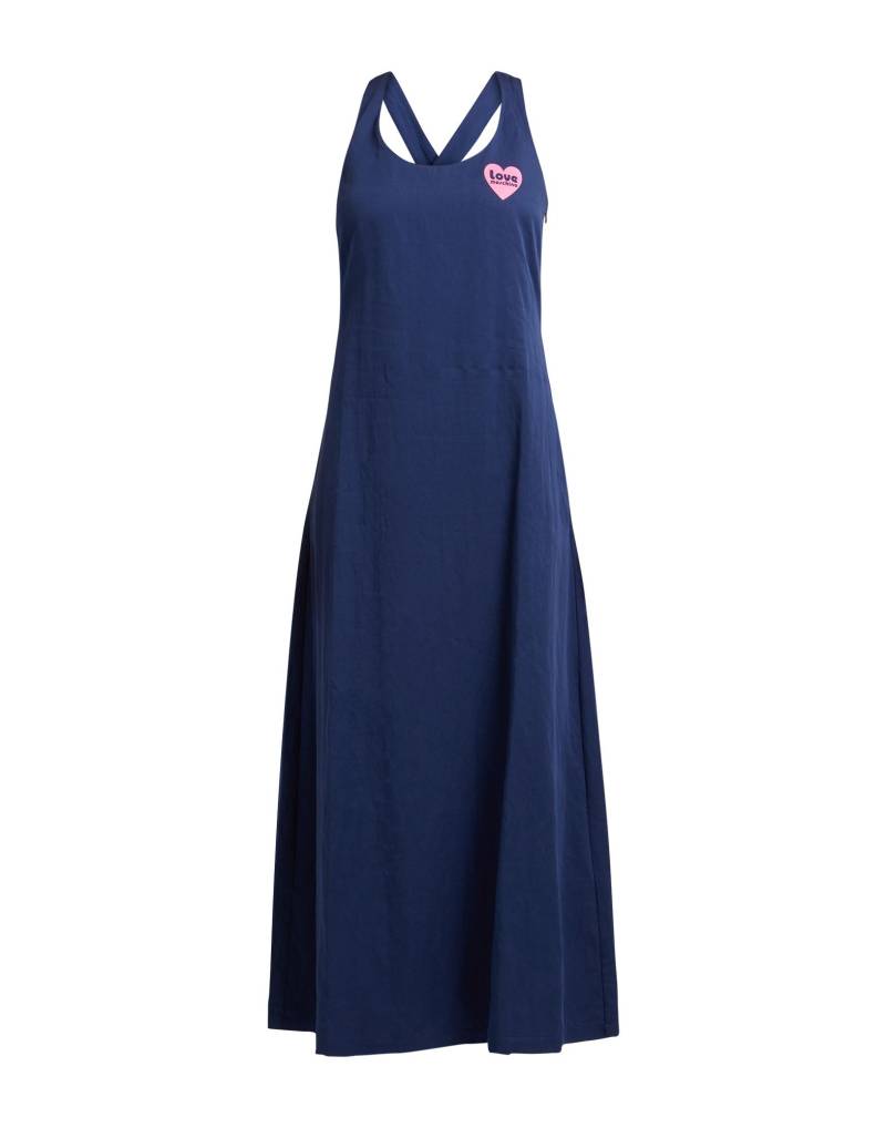 LOVE MOSCHINO Maxi-kleid Damen Marineblau von LOVE MOSCHINO