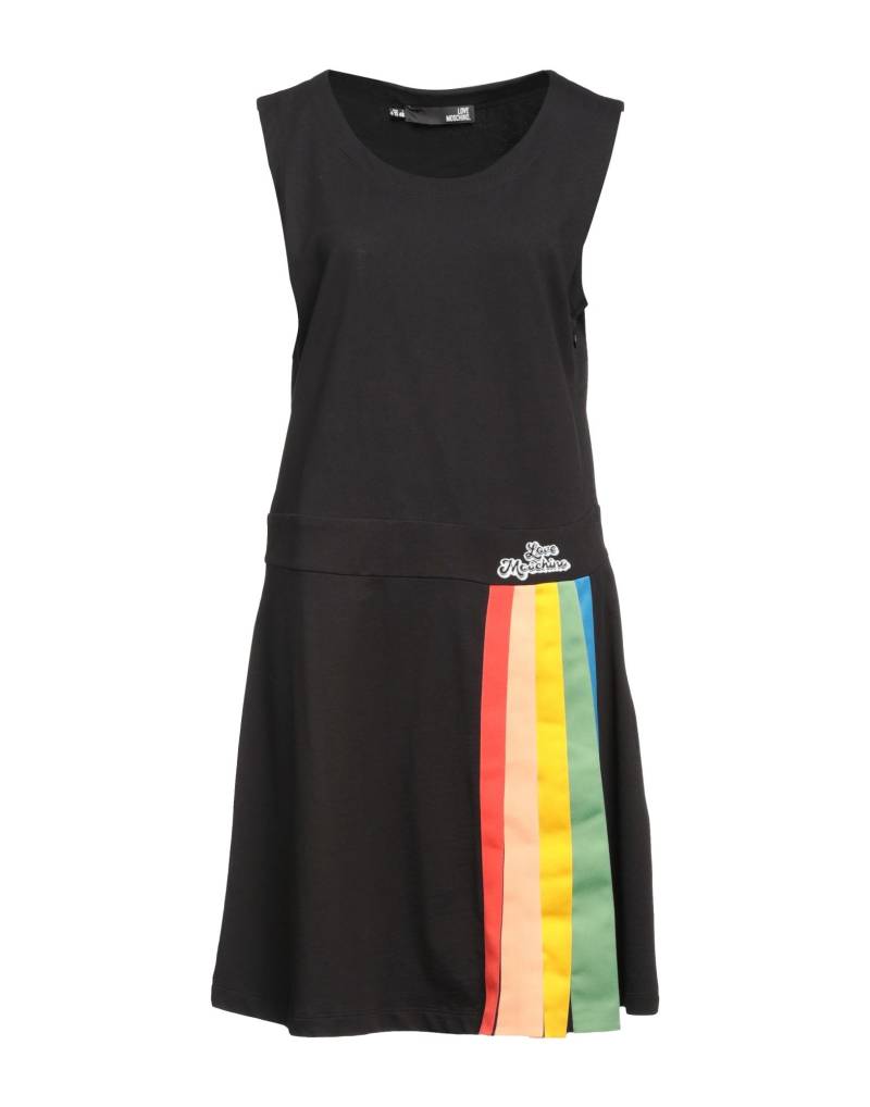 LOVE MOSCHINO Midi-kleid Damen Schwarz von LOVE MOSCHINO