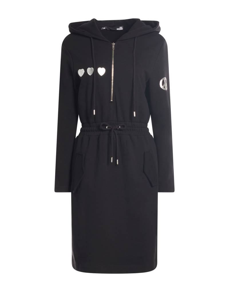 LOVE MOSCHINO Midi-kleid Damen Schwarz von LOVE MOSCHINO