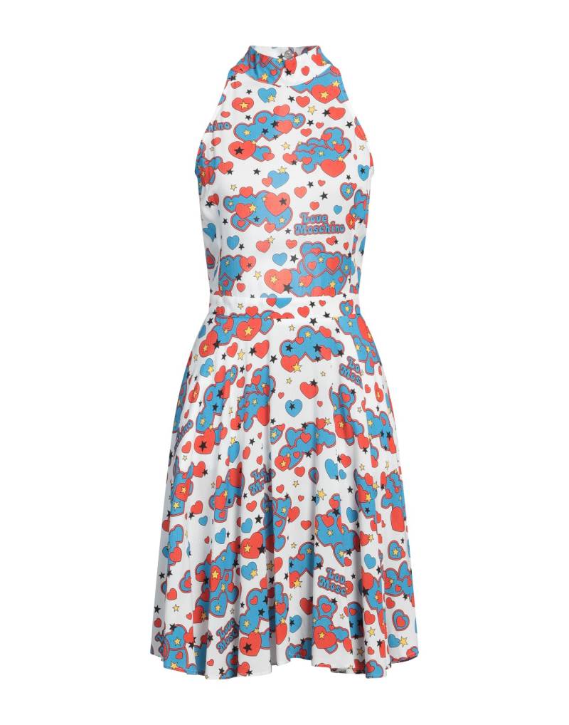 LOVE MOSCHINO Midi-kleid Damen Weiß von LOVE MOSCHINO