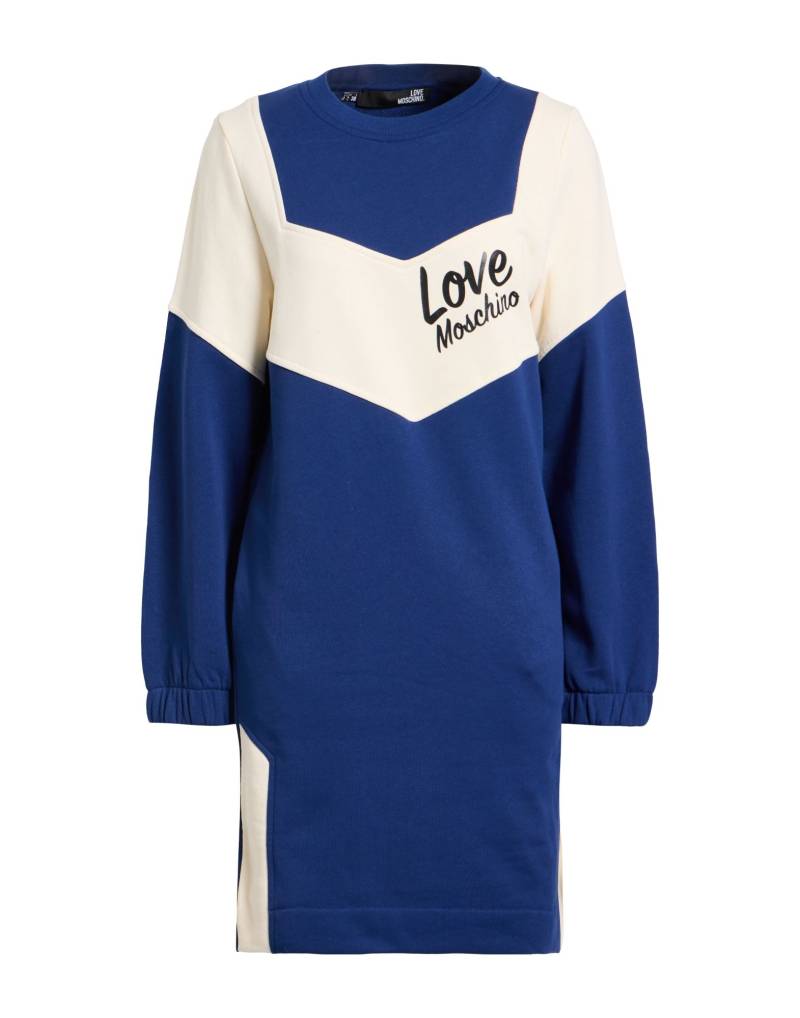 LOVE MOSCHINO Mini-kleid Damen Blau von LOVE MOSCHINO