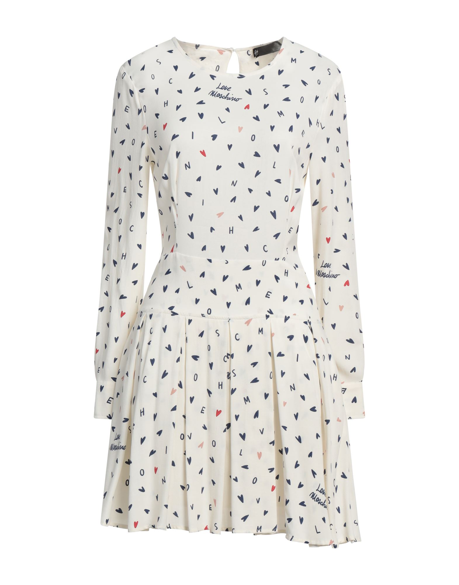 LOVE MOSCHINO Mini-kleid Damen Elfenbein LOVE MOSCHINO Mini-kleid Damen Elfenbein von LOVE MOSCHINO