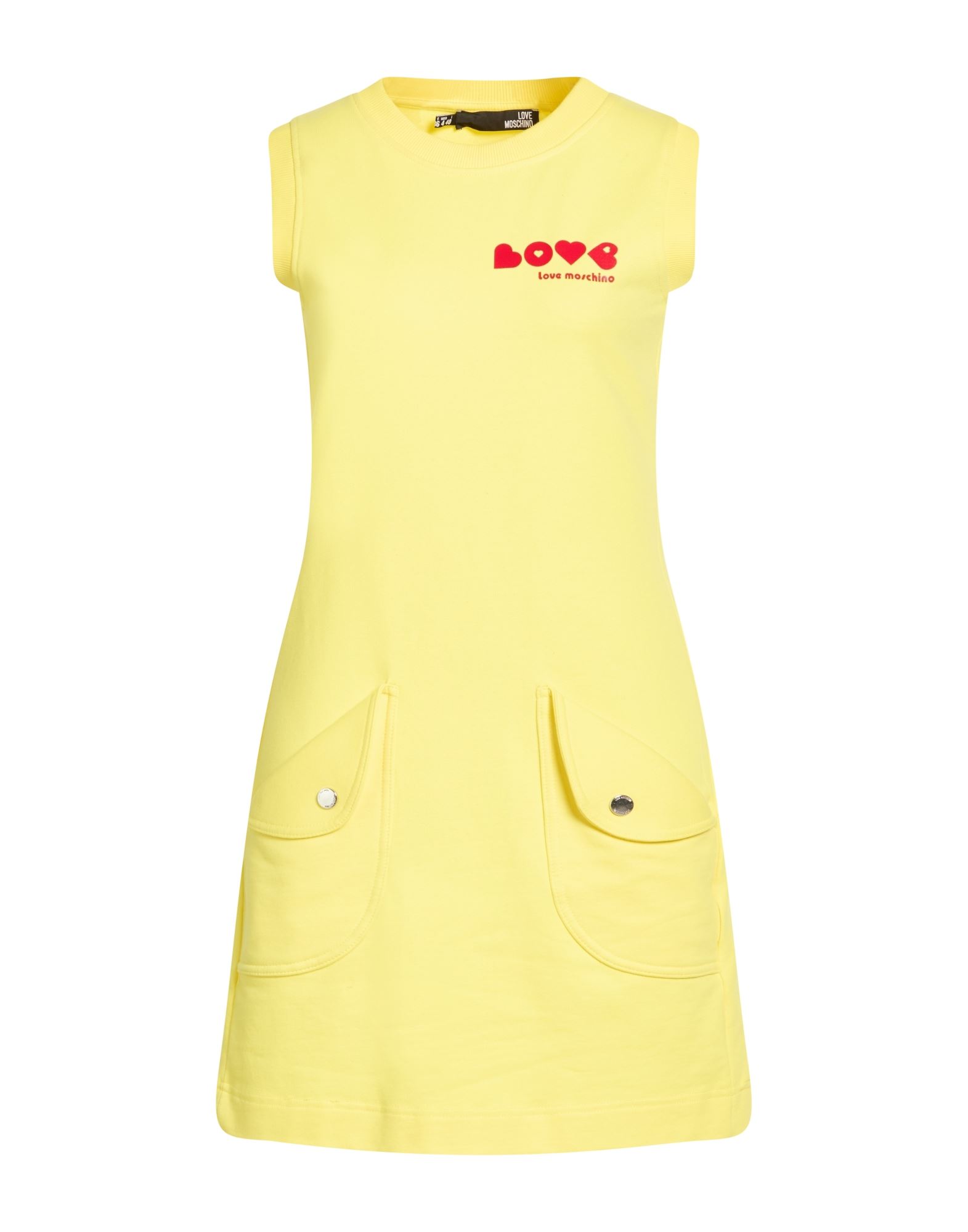 LOVE MOSCHINO Mini-kleid Damen Gelb von LOVE MOSCHINO