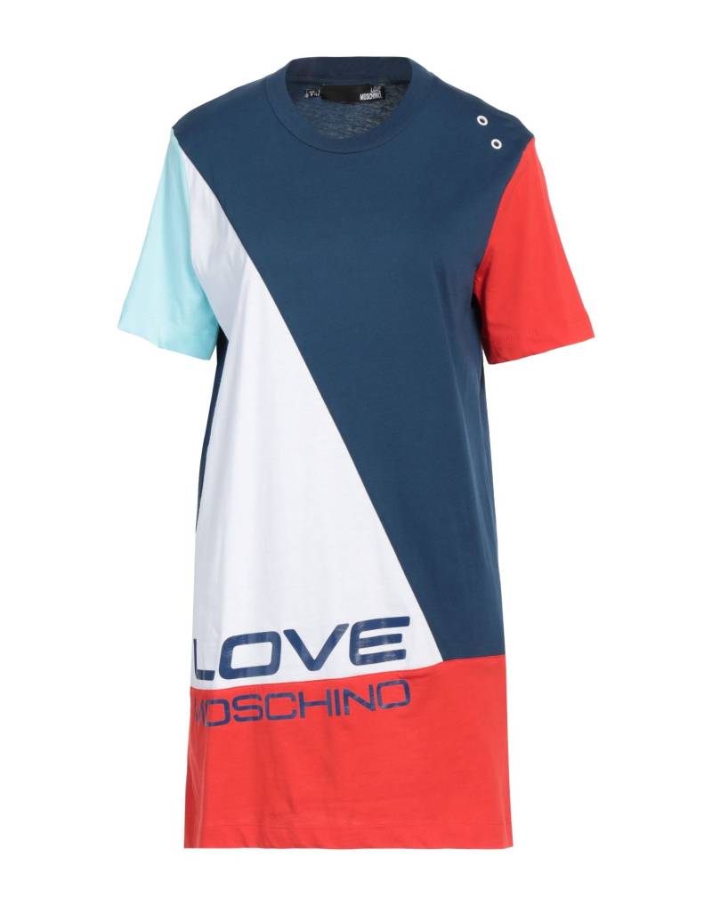 LOVE MOSCHINO Mini-kleid Damen Marineblau von LOVE MOSCHINO