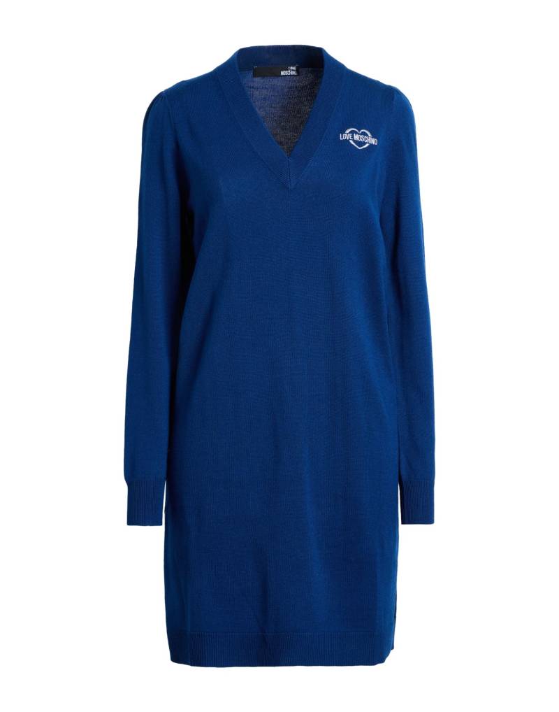 LOVE MOSCHINO Mini-kleid Damen Marineblau von LOVE MOSCHINO