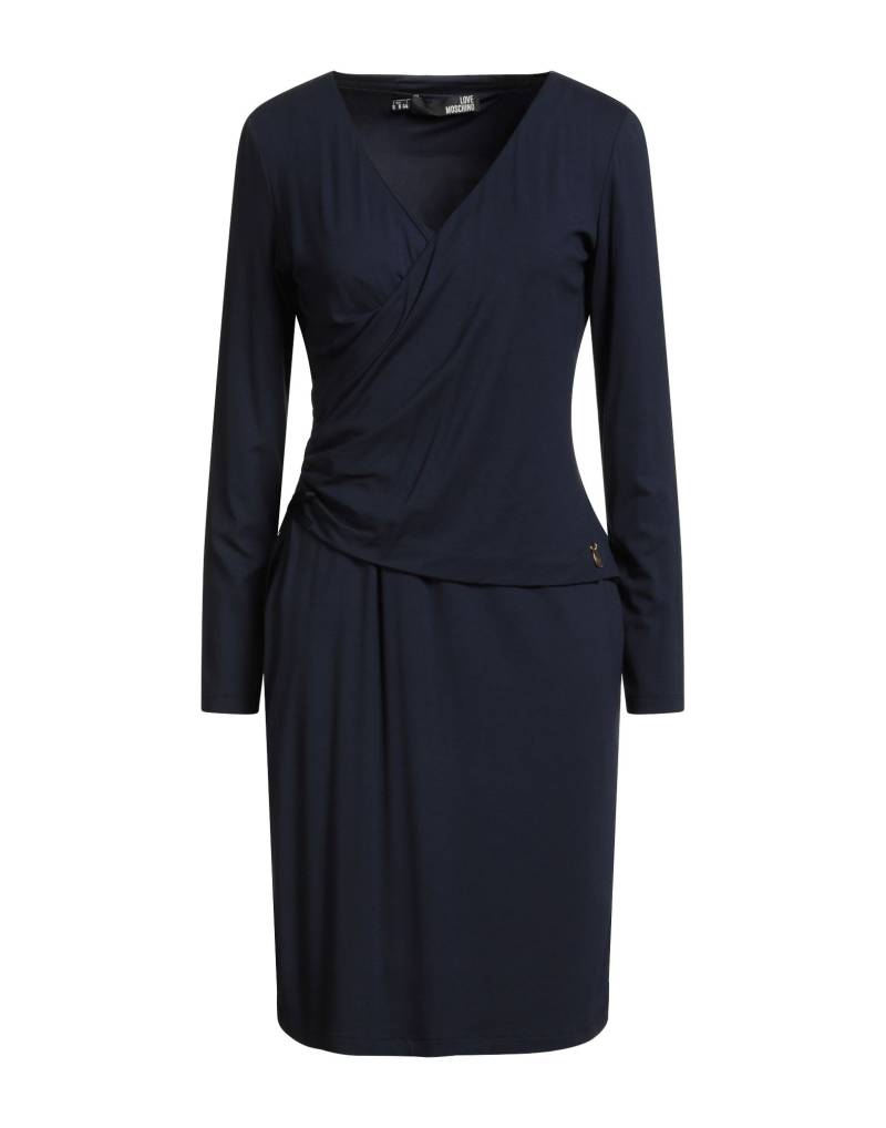 LOVE MOSCHINO Mini-kleid Damen Marineblau von LOVE MOSCHINO