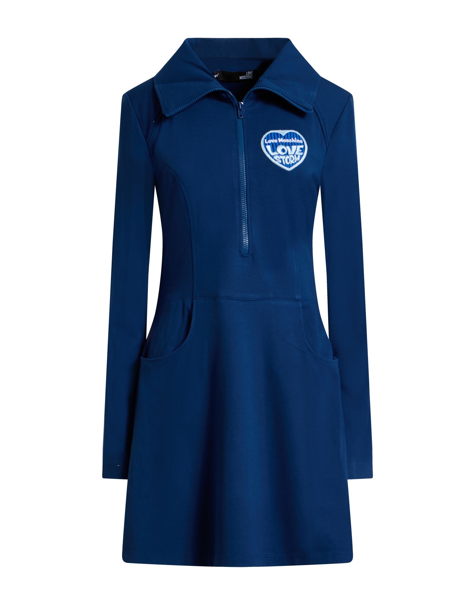 LOVE MOSCHINO Mini-kleid Damen Marineblau von LOVE MOSCHINO