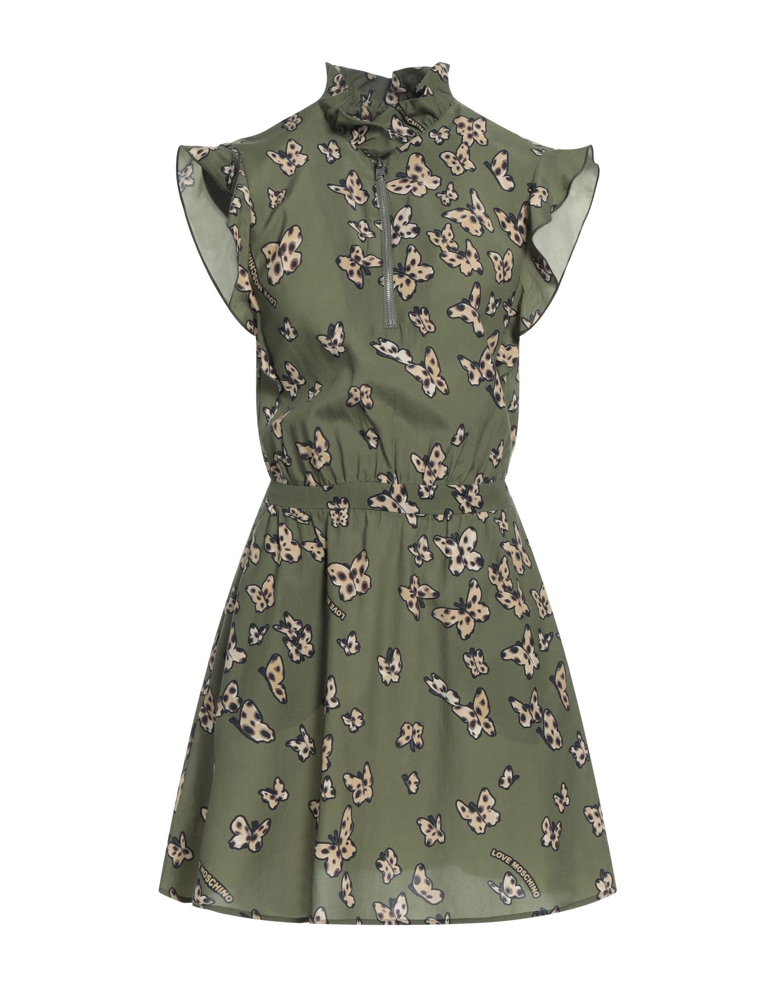 LOVE MOSCHINO Mini-kleid Damen Militärgrün von LOVE MOSCHINO