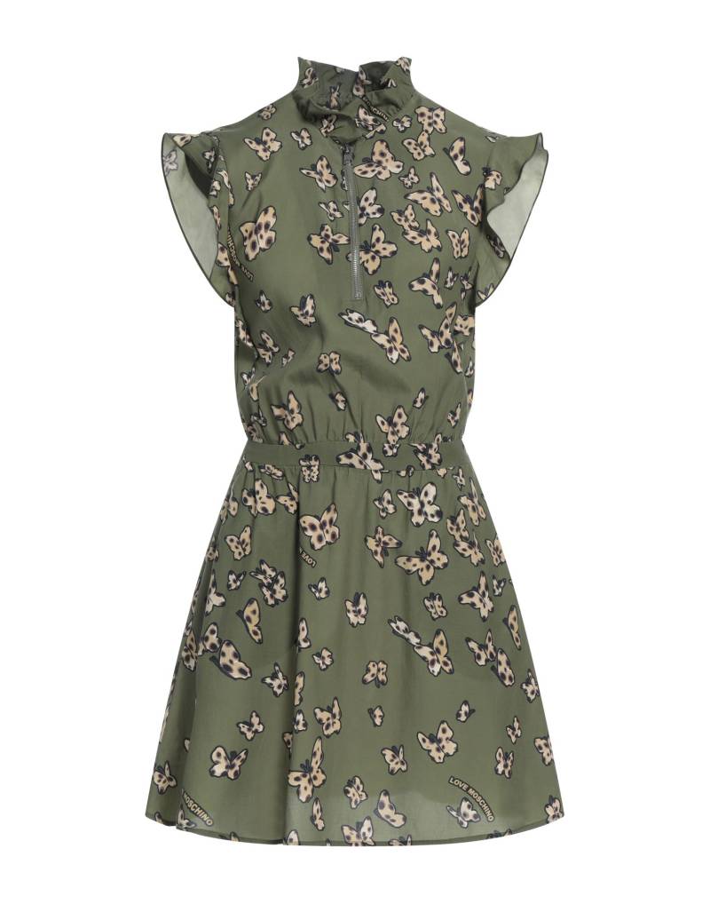 LOVE MOSCHINO Mini-kleid Damen Militärgrün von LOVE MOSCHINO