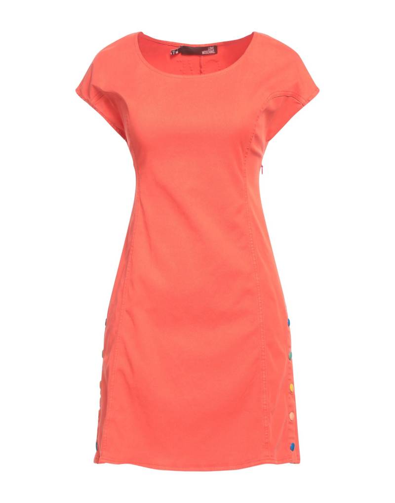 LOVE MOSCHINO Mini-kleid Damen Orange von LOVE MOSCHINO
