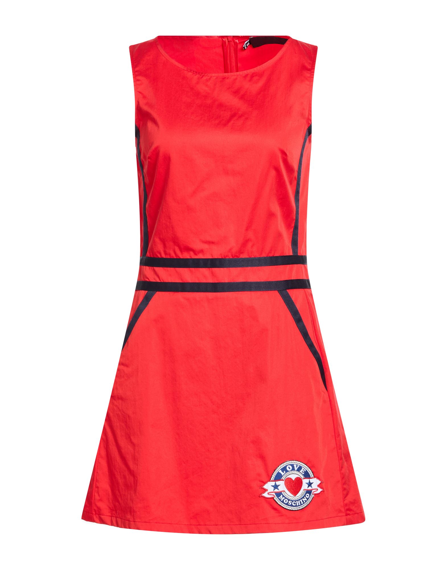 LOVE MOSCHINO Mini-kleid Damen Rot von LOVE MOSCHINO