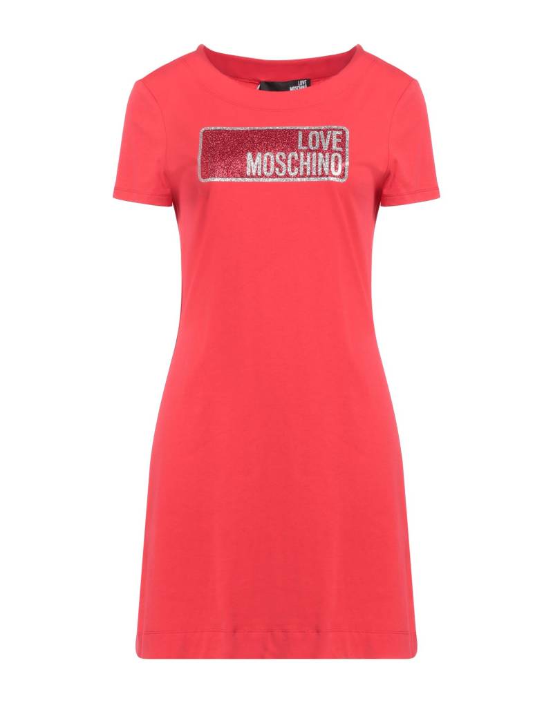 LOVE MOSCHINO Mini-kleid Damen Rot von LOVE MOSCHINO