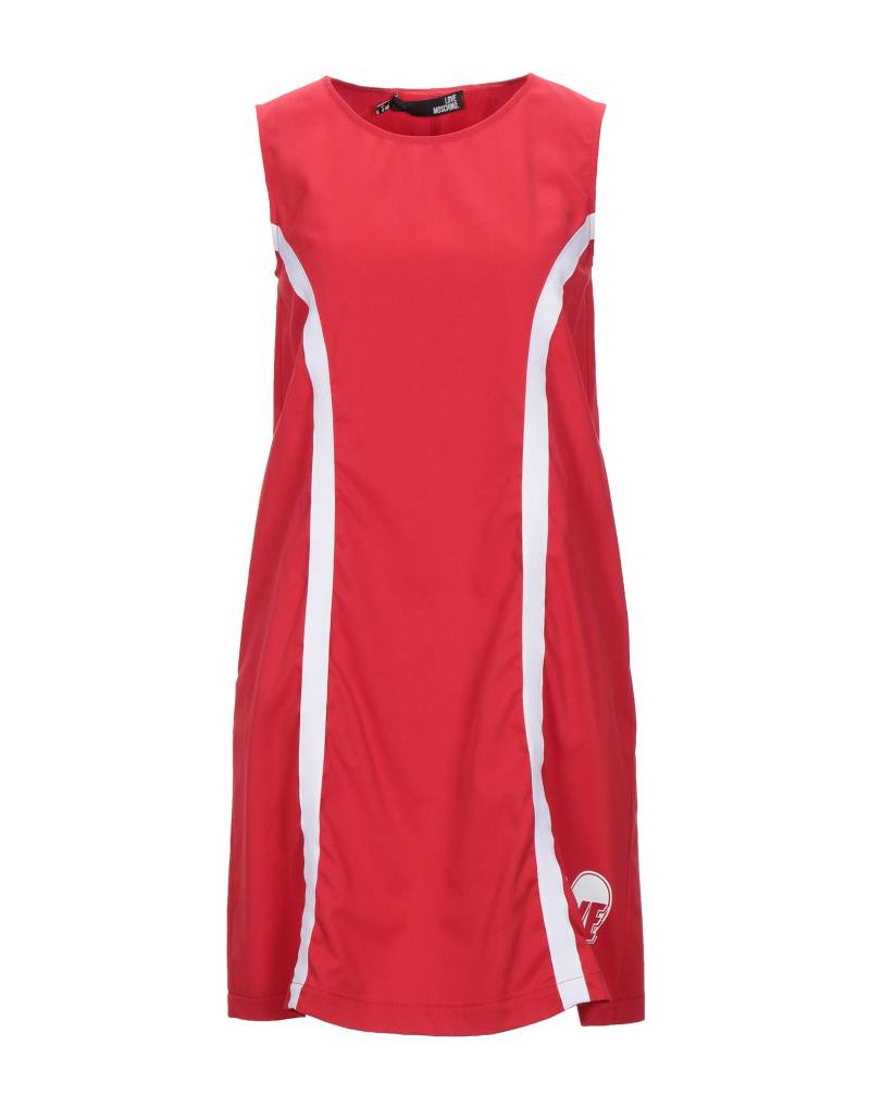 LOVE MOSCHINO Mini-kleid Damen Rot von LOVE MOSCHINO