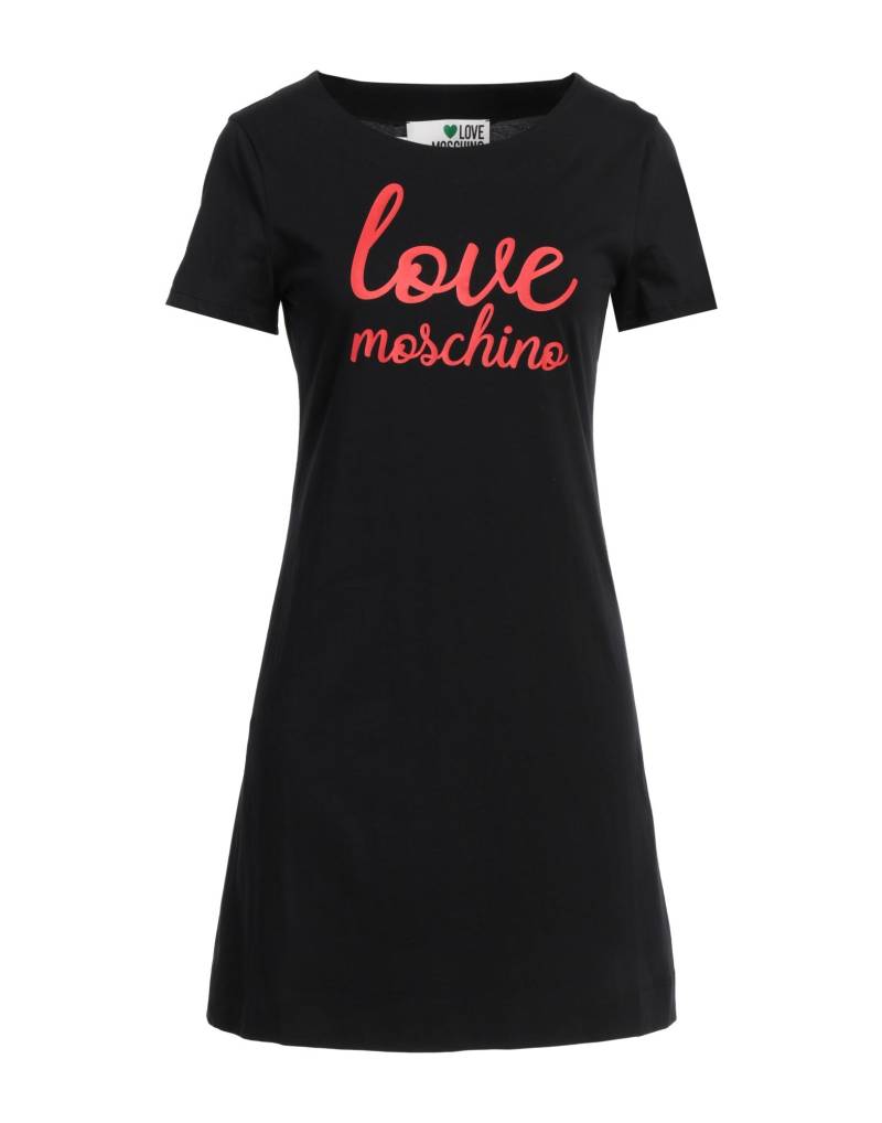 LOVE MOSCHINO Mini-kleid Damen Schwarz von LOVE MOSCHINO