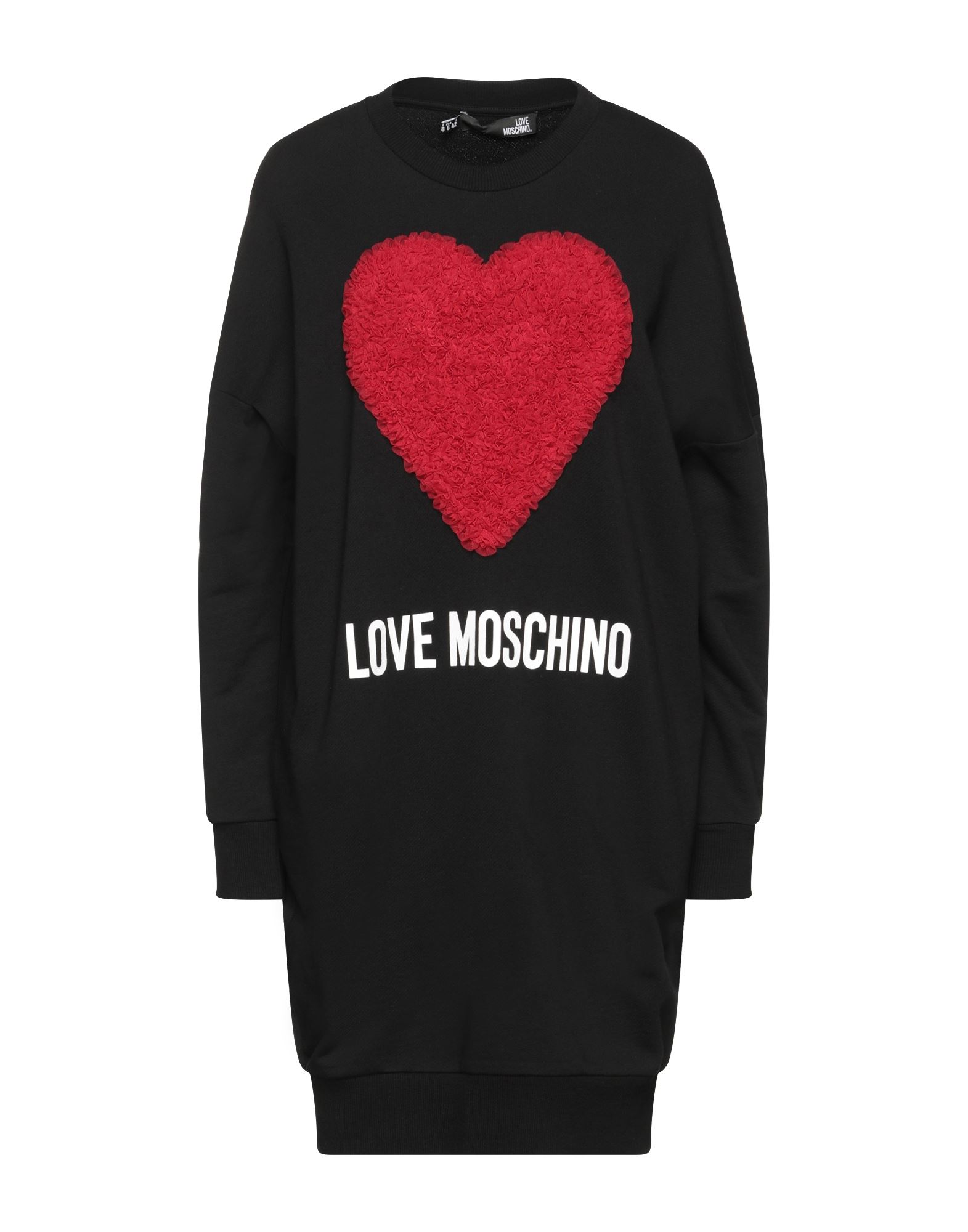 LOVE MOSCHINO Mini-kleid Damen Schwarz LOVE MOSCHINO Mini-kleid Damen Schwarz von LOVE MOSCHINO