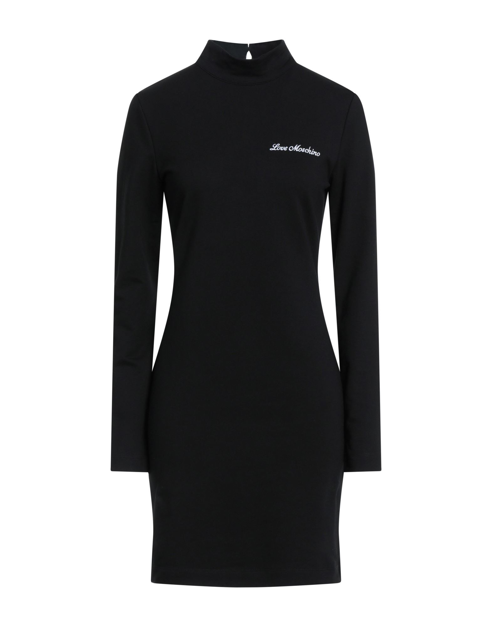 LOVE MOSCHINO Mini-kleid Damen Schwarz LOVE MOSCHINO Mini-kleid Damen Schwarz von LOVE MOSCHINO