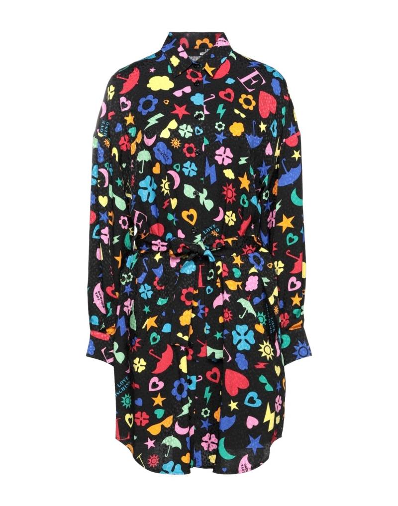LOVE MOSCHINO Mini-kleid Damen Schwarz von LOVE MOSCHINO
