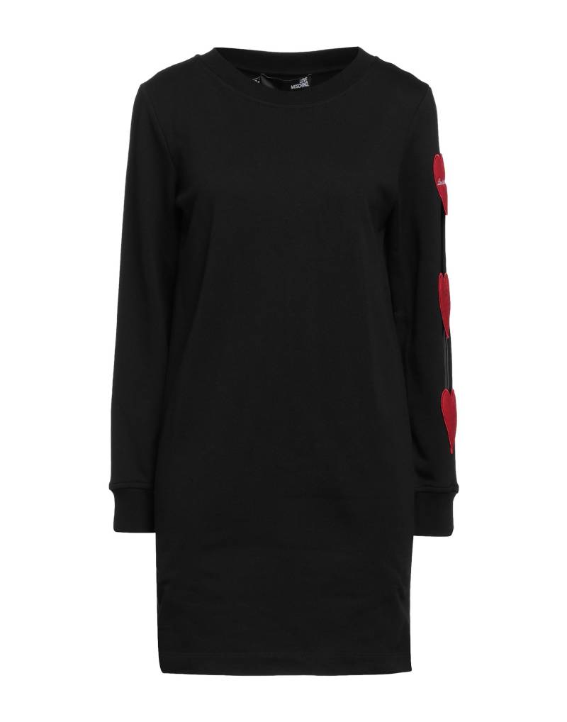 LOVE MOSCHINO Mini-kleid Damen Schwarz von LOVE MOSCHINO