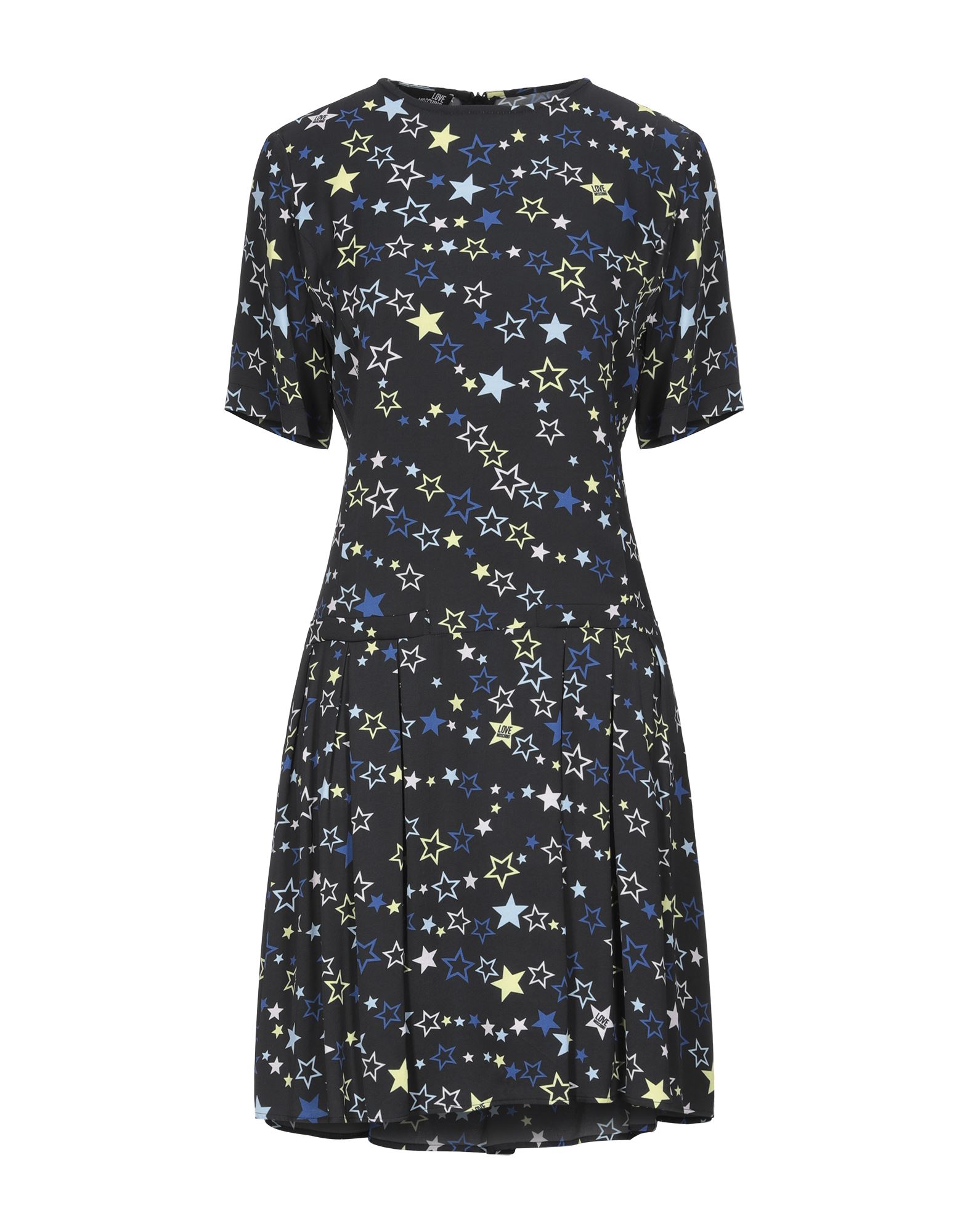 LOVE MOSCHINO Mini-kleid Damen Schwarz LOVE MOSCHINO Mini-kleid Damen Schwarz von LOVE MOSCHINO