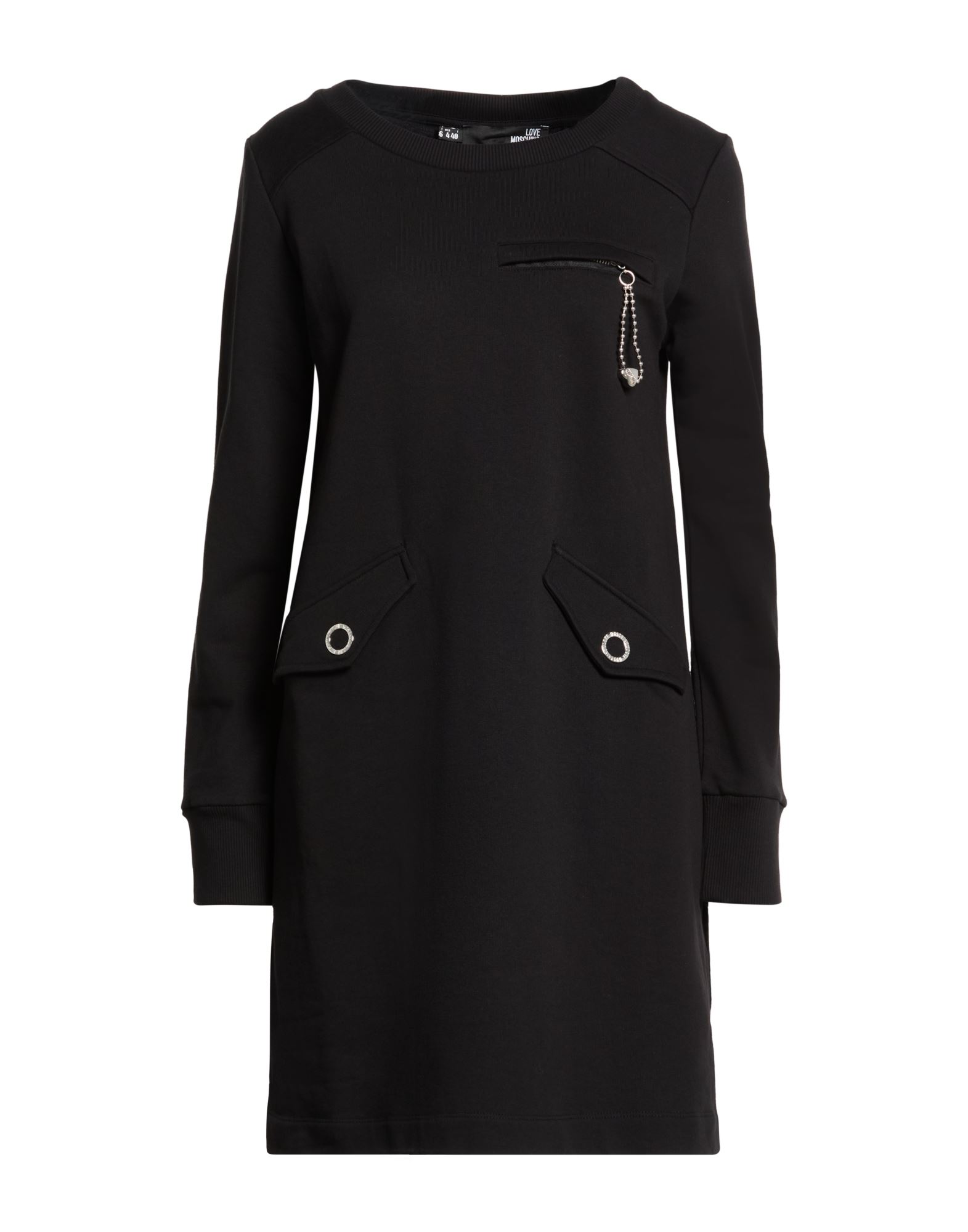 LOVE MOSCHINO Mini-kleid Damen Schwarz von LOVE MOSCHINO