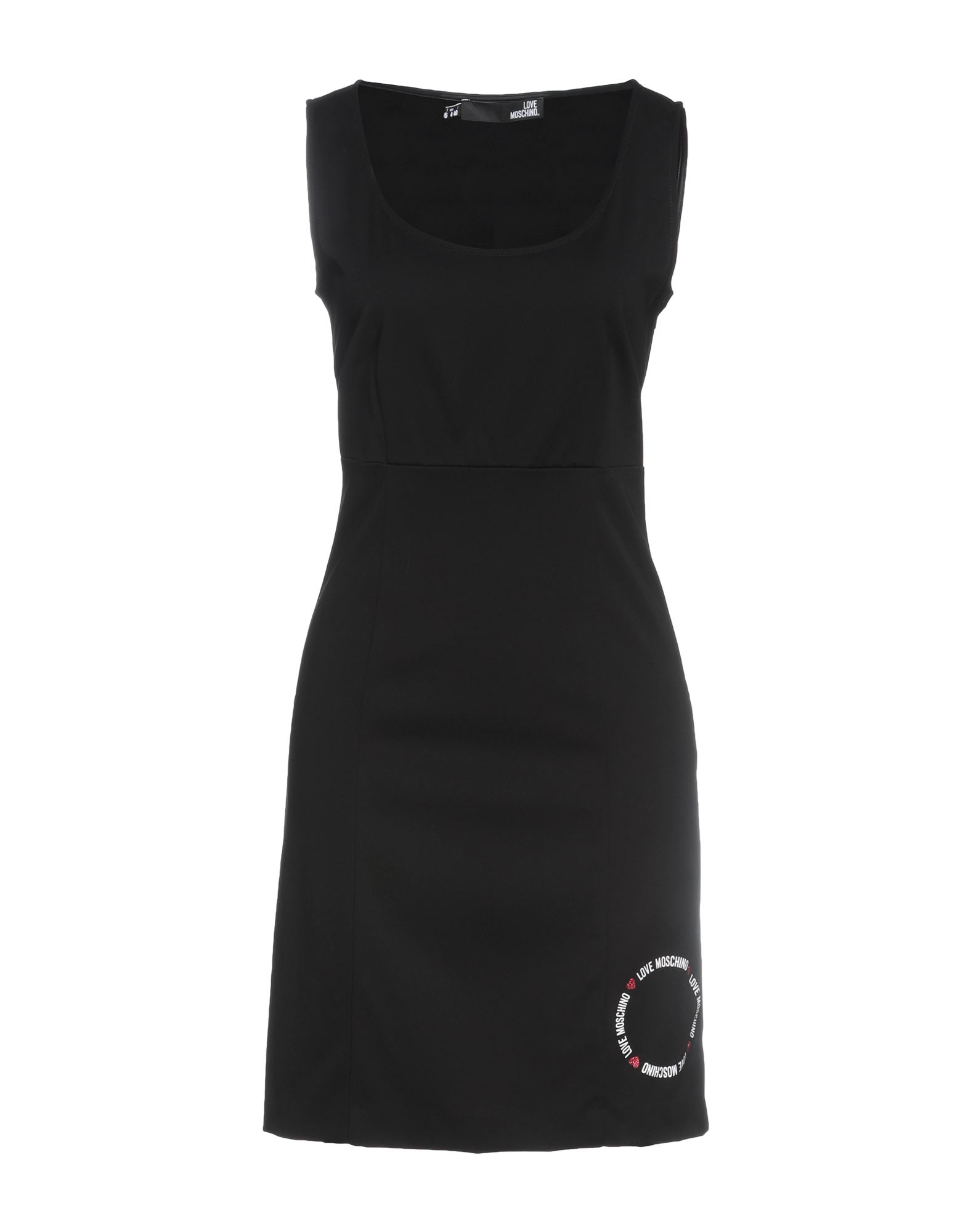 LOVE MOSCHINO Mini-kleid Damen Schwarz LOVE MOSCHINO Mini-kleid Damen Schwarz von LOVE MOSCHINO
