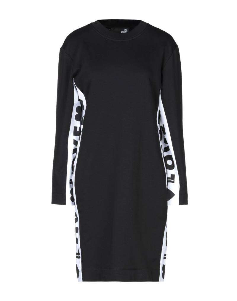 LOVE MOSCHINO Mini-kleid Damen Schwarz von LOVE MOSCHINO