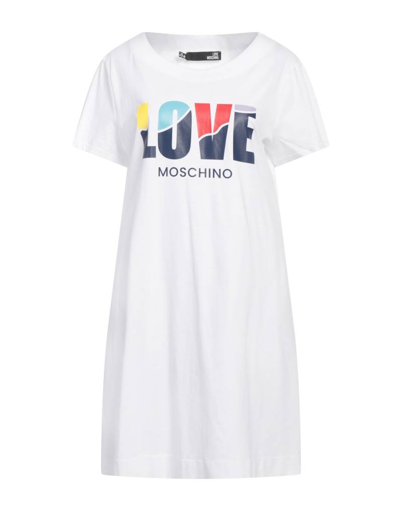 LOVE MOSCHINO Mini-kleid Damen Weiß von LOVE MOSCHINO