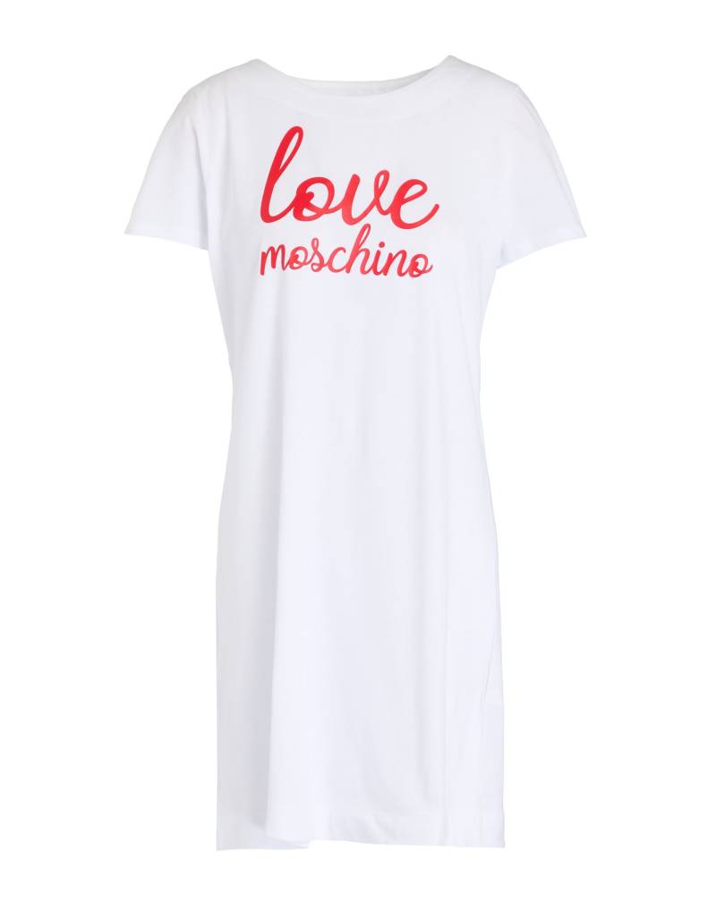 LOVE MOSCHINO Mini-kleid Damen Weiß von LOVE MOSCHINO