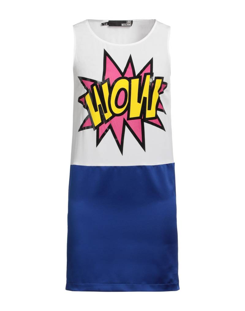 LOVE MOSCHINO Mini-kleid Damen Weiß von LOVE MOSCHINO