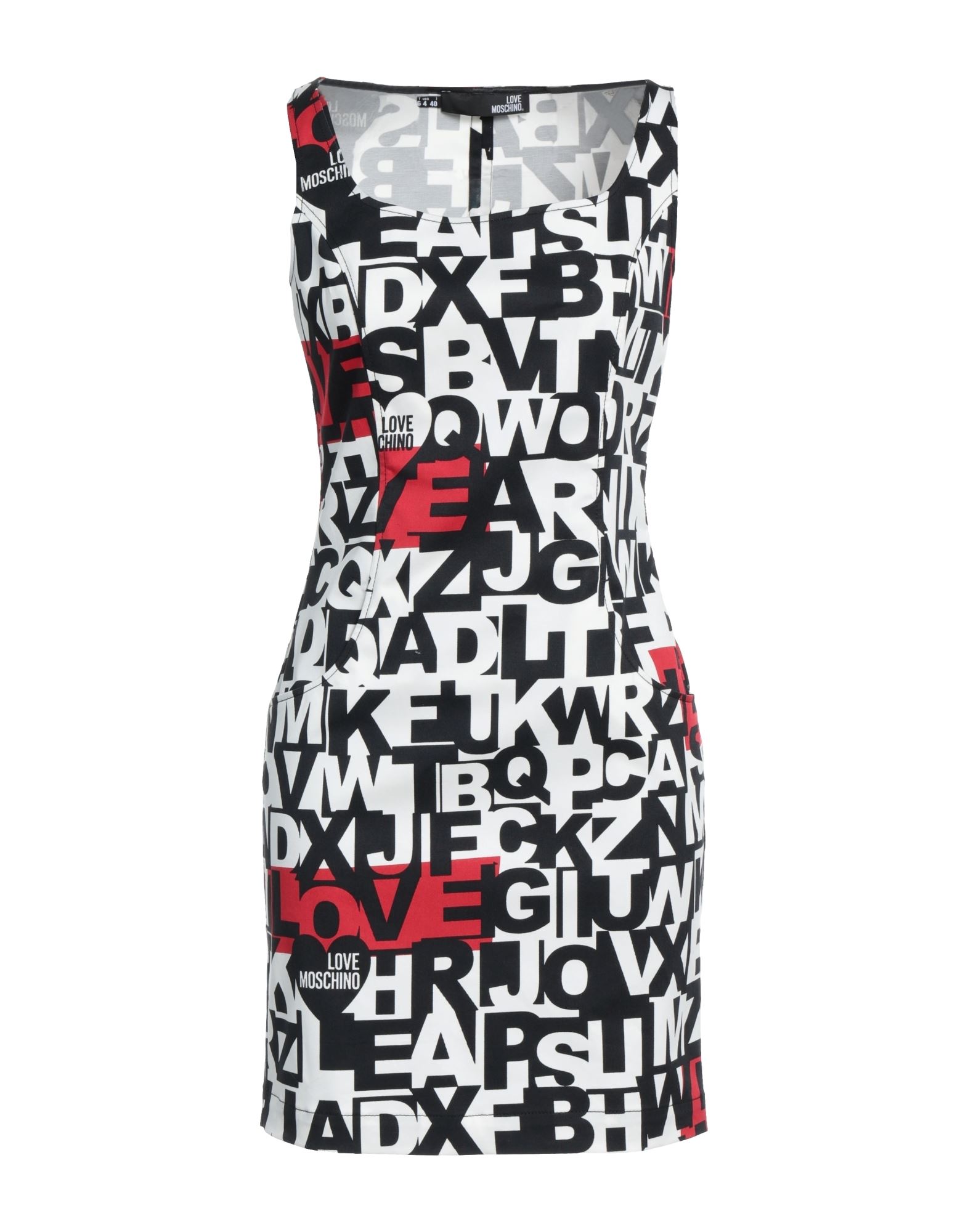 LOVE MOSCHINO Mini-kleid Damen Weiß LOVE MOSCHINO Mini-kleid Damen Weiß von LOVE MOSCHINO