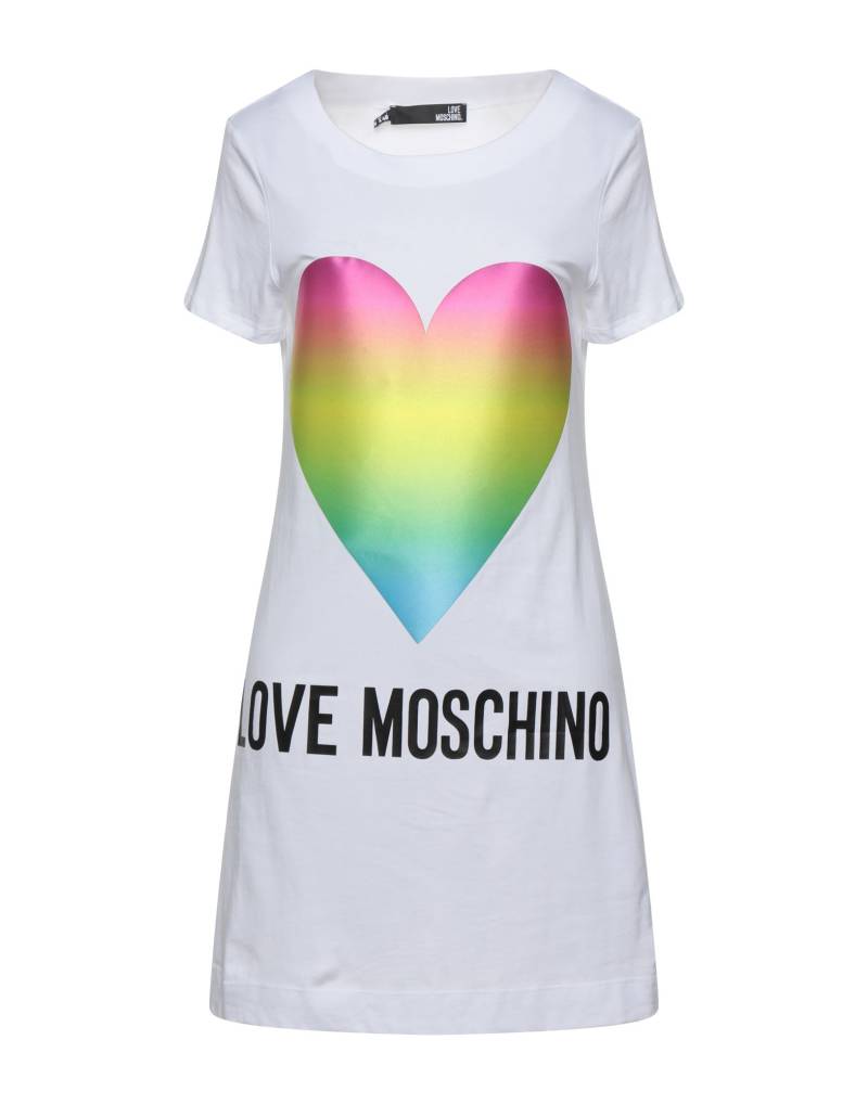 LOVE MOSCHINO Mini-kleid Damen Weiß von LOVE MOSCHINO