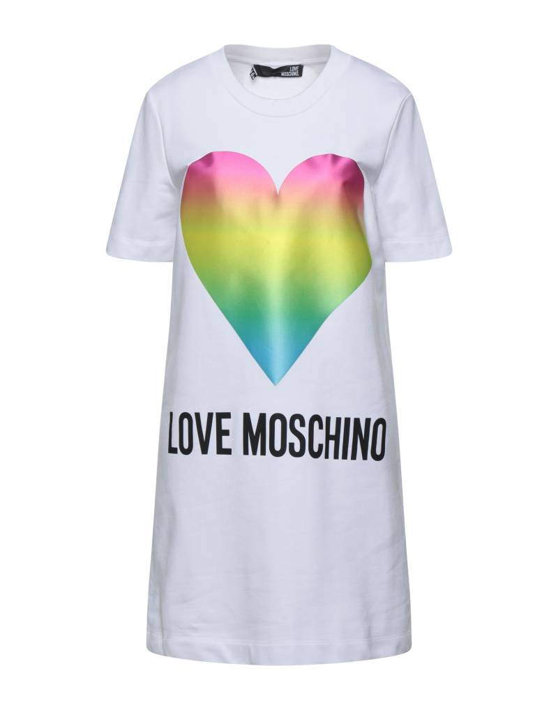 LOVE MOSCHINO Mini-kleid Damen Weiß von LOVE MOSCHINO