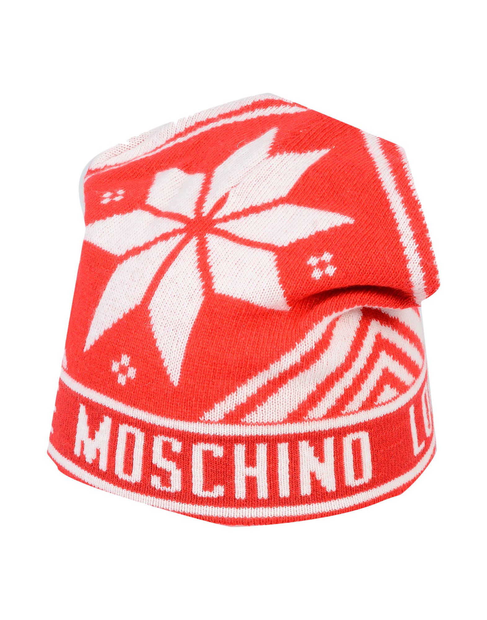 LOVE MOSCHINO Mützen & Hüte Damen Rot von LOVE MOSCHINO