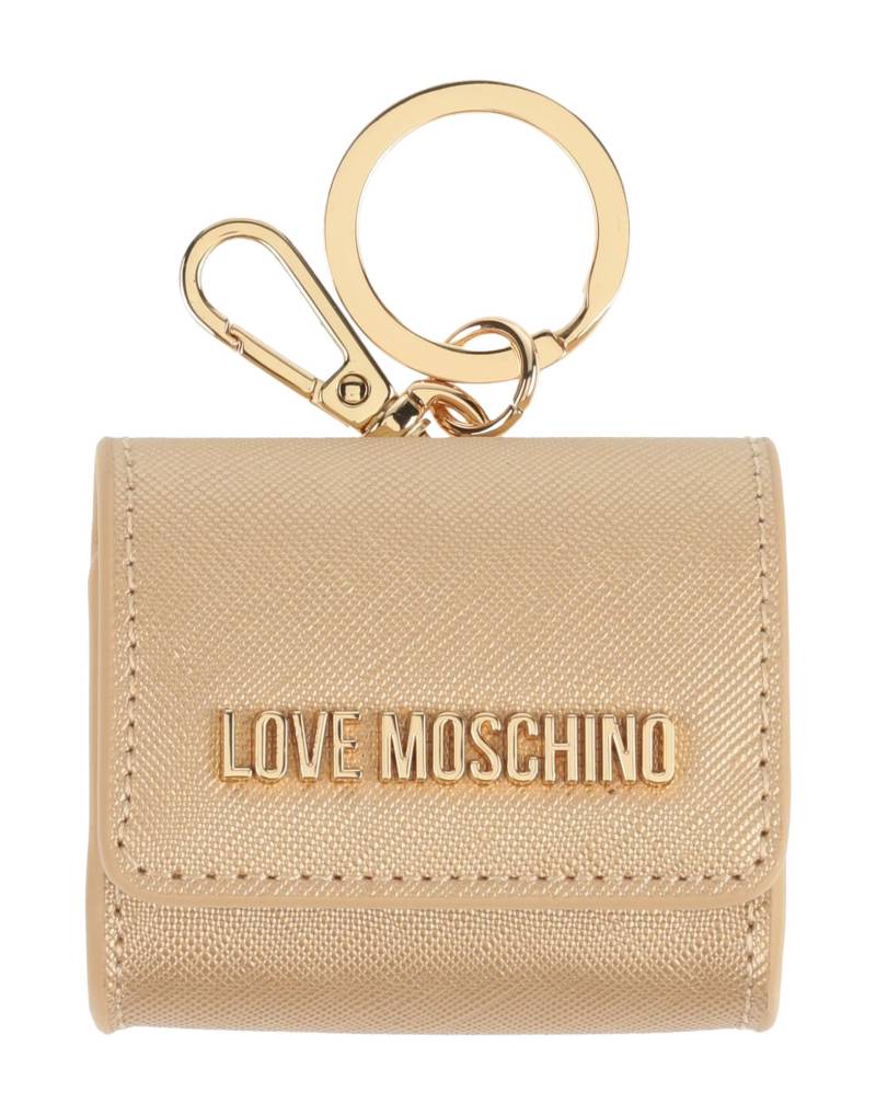 LOVE MOSCHINO Portemonnaie Damen Gold von LOVE MOSCHINO