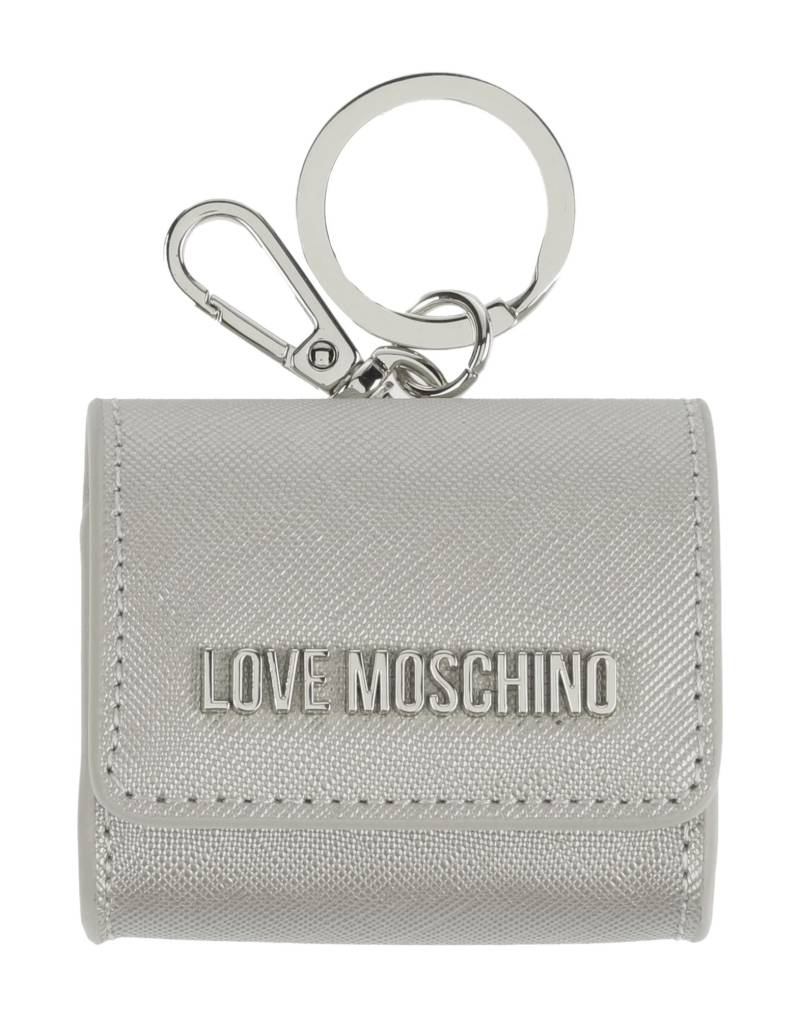 LOVE MOSCHINO Portemonnaie Damen Silber von LOVE MOSCHINO