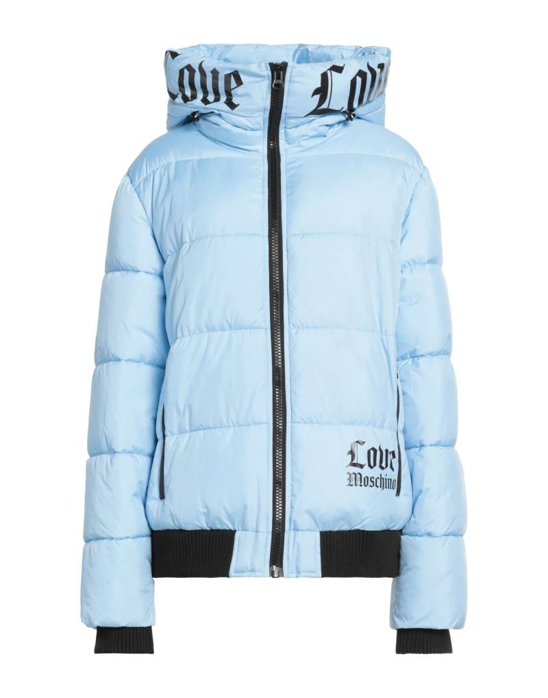 LOVE MOSCHINO Pufferjacke & Daunenjacke Damen Himmelblau von LOVE MOSCHINO