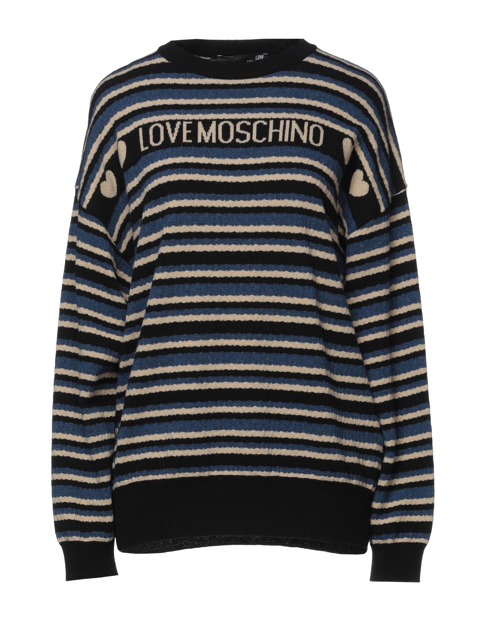 LOVE MOSCHINO Pullover Damen Blau von LOVE MOSCHINO