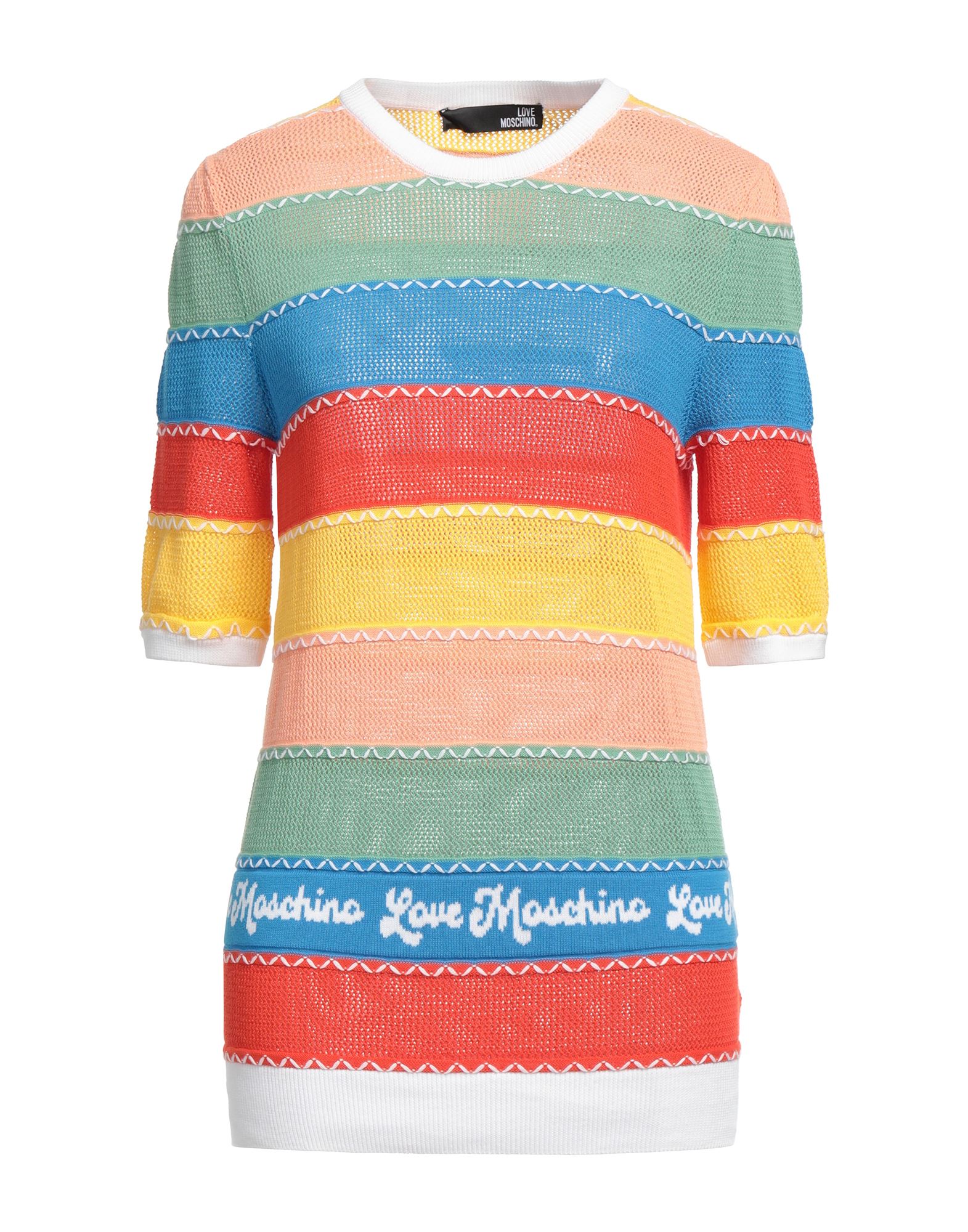 LOVE MOSCHINO Pullover Damen Gelb von LOVE MOSCHINO